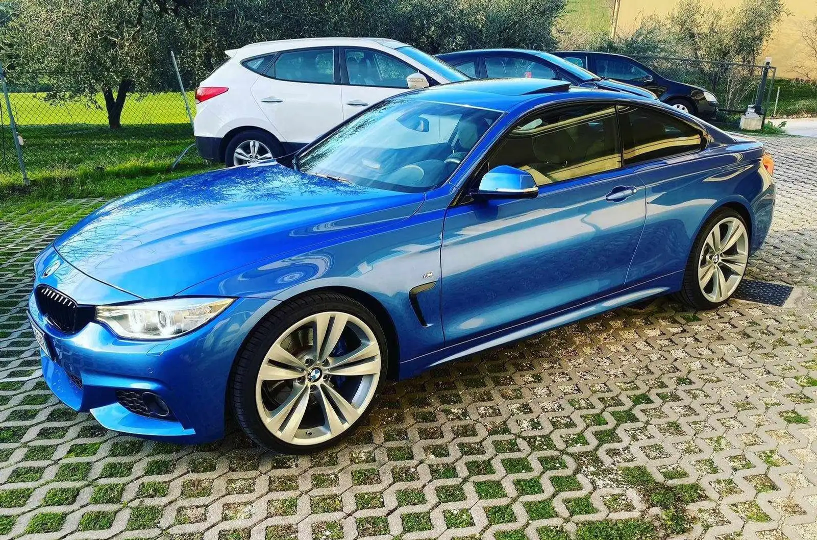 BMW 420 Serie 4 F32  Coupe 420d Coupe Msport 190cv auto plava - 2