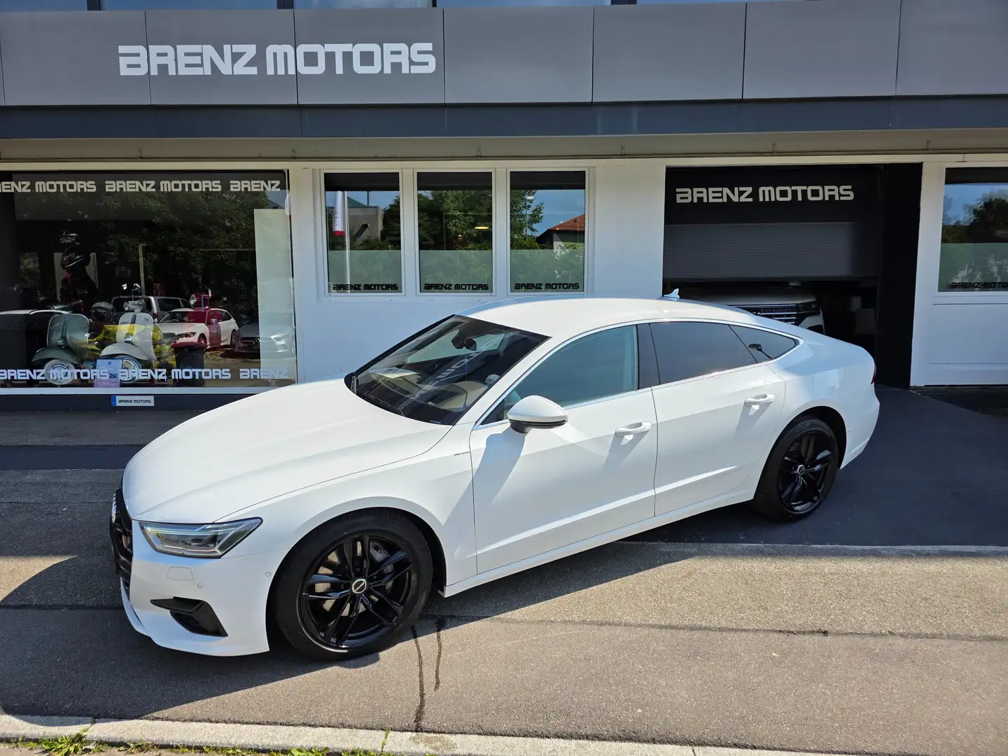 Audi A7 50TDI quattro/Soft/Head Up/Virtual/Top 1J.Garantie Weiß - 1