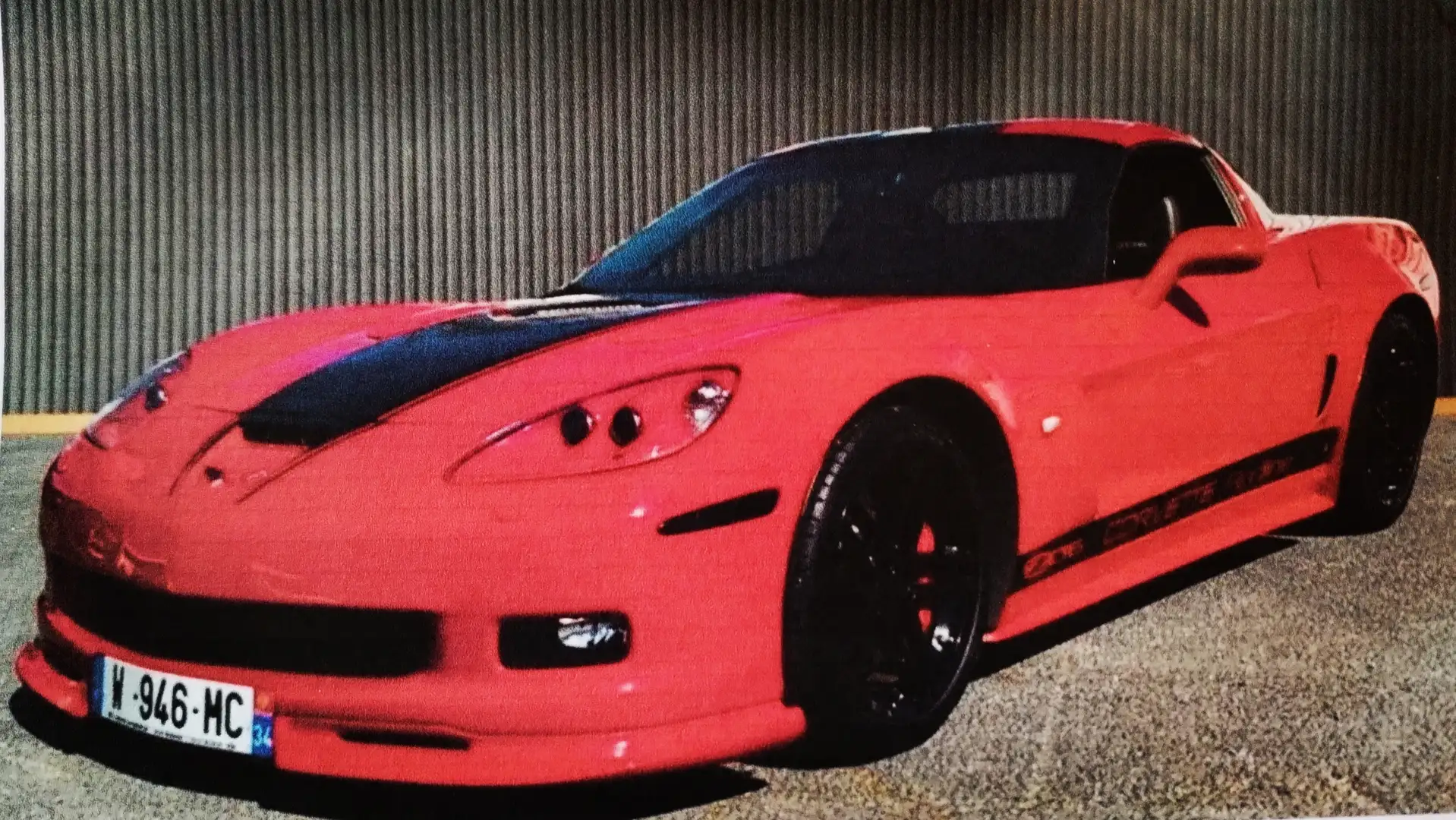 Corvette C6 Coupe Z06 LS7 Rood - 2