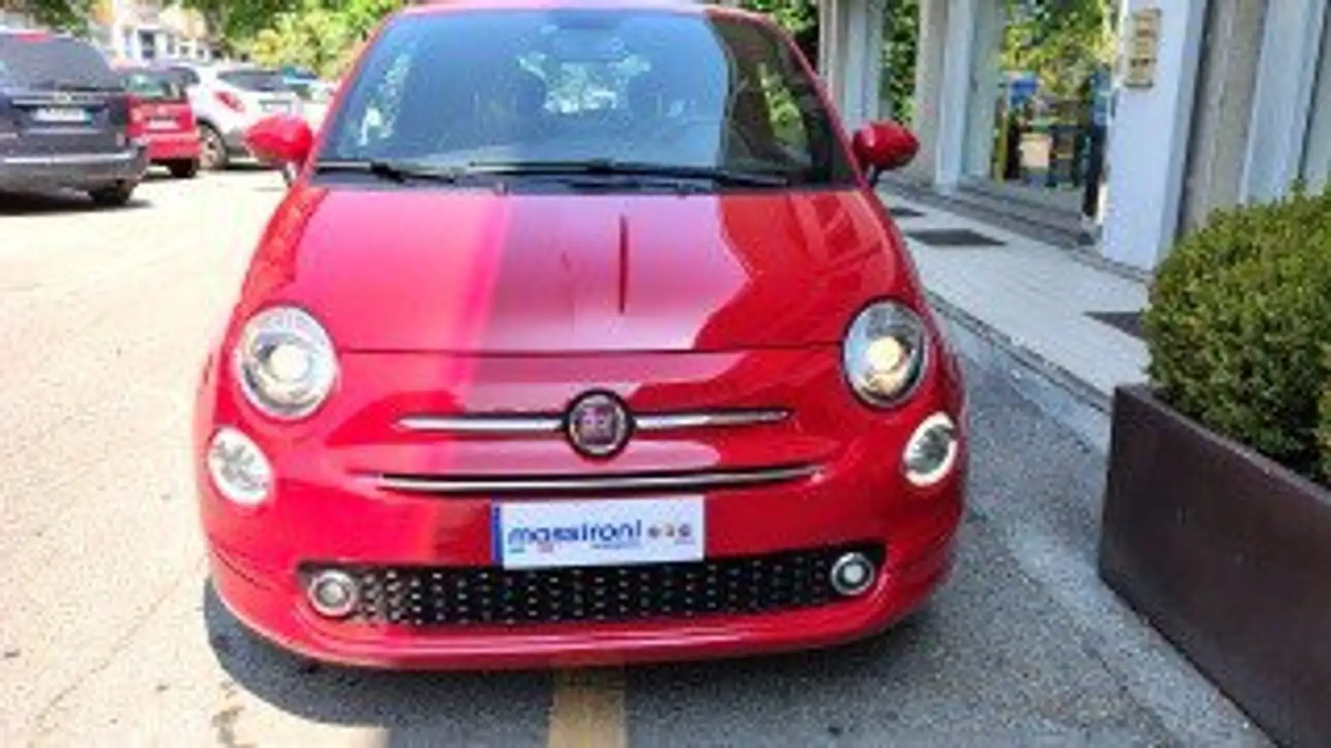 Fiat 500 1.2 Lounge Rouge - 1