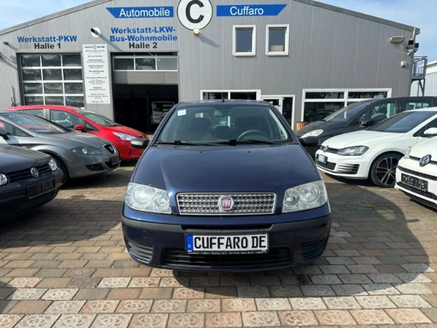 Fiat Punto 1.2 8V TÜV 7/27 NEUE KUPPLUNG INSPEKTION Klima met Blau - 1