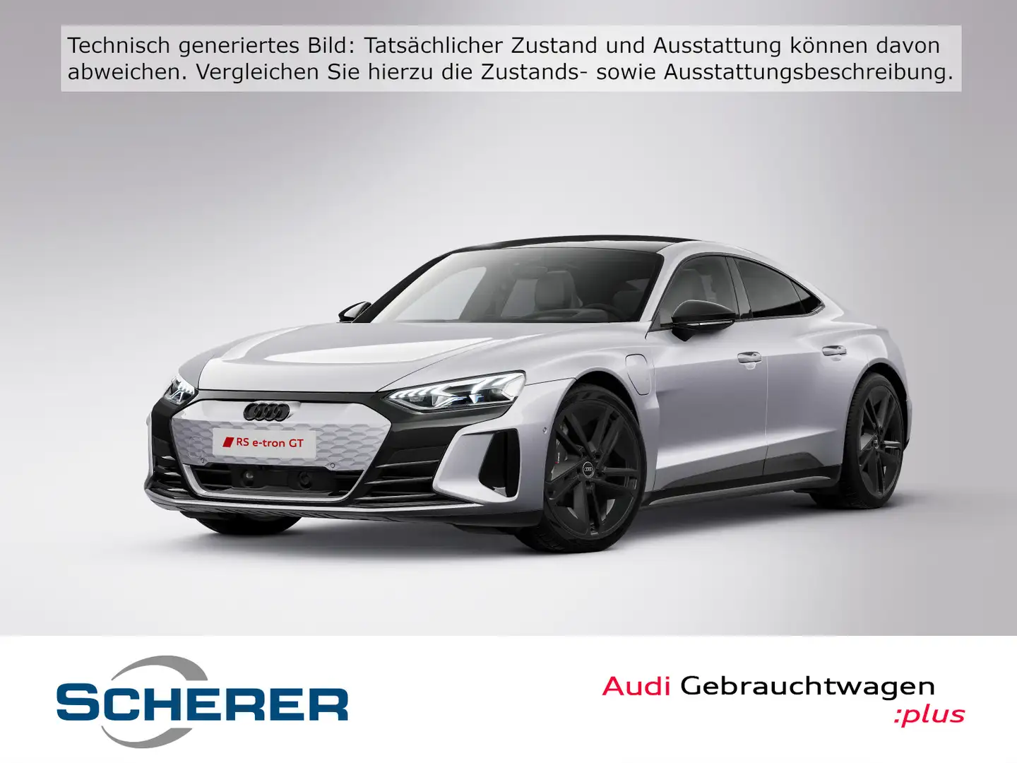 Audi RS e-tron GT Ice Race Edition 1/99 MATRIX B&O Hu Argent - 1