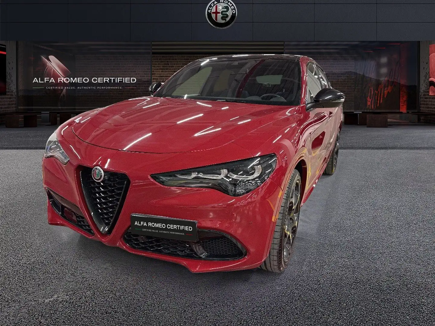 Alfa Romeo Stelvio 2.2 TD 210 CV Tributo Italiano AT8 Q4 Rosso - 1