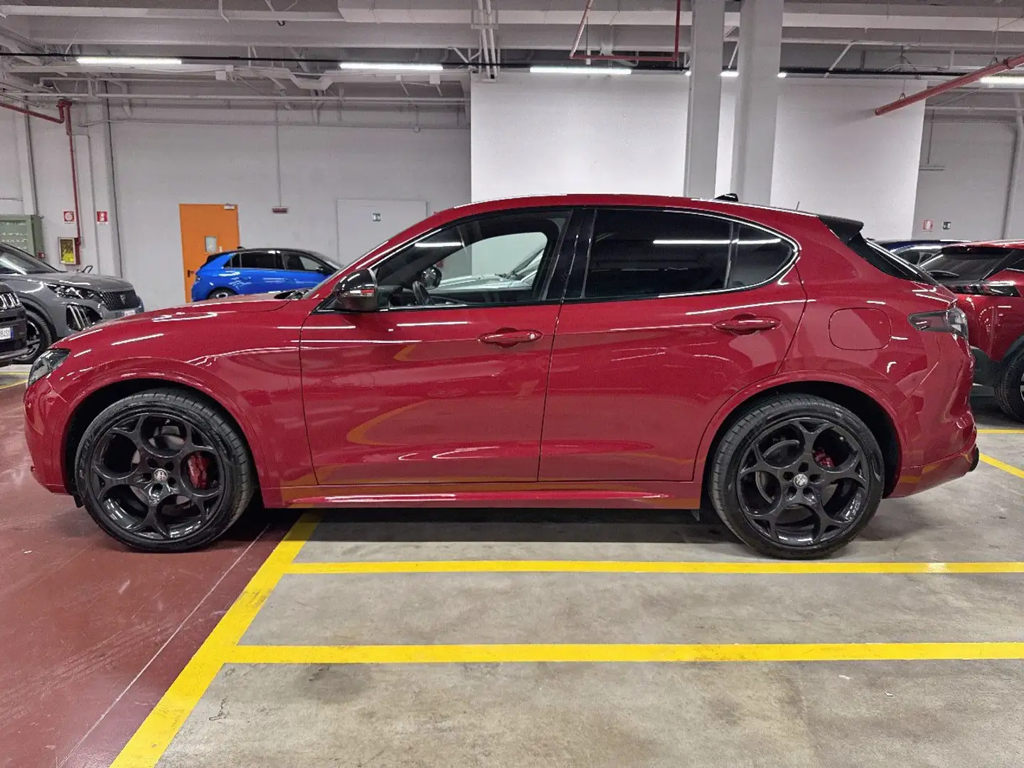 Alfa Romeo Stelvio 2.2 TD 210 CV Tributo Italiano AT8 Q4 Rosso - 2