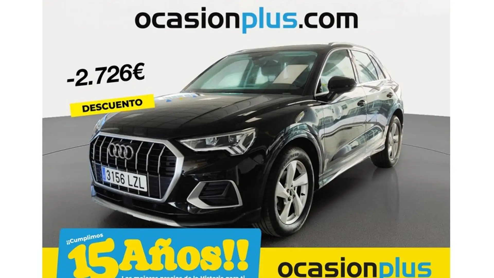 Audi Q3 35 TDI Advanced 110kW Zwart - 1