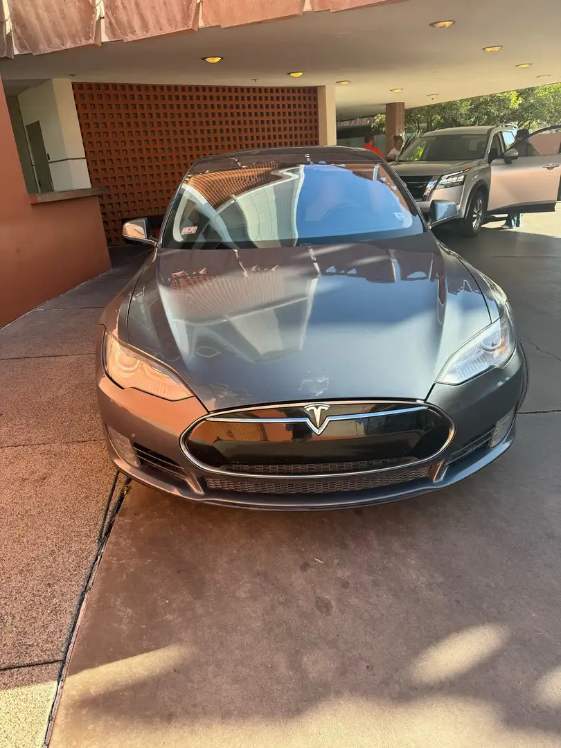 Tesla Model S New Battery siva - 1