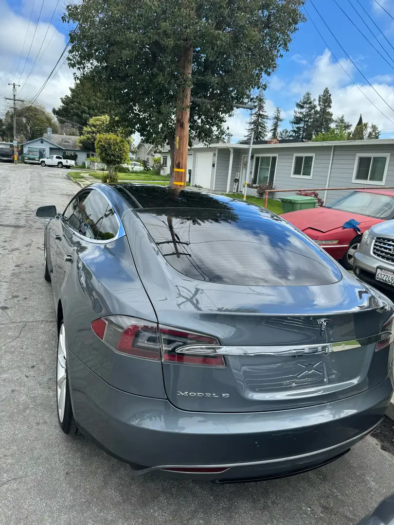 Tesla Model S New Battery Szary - 2