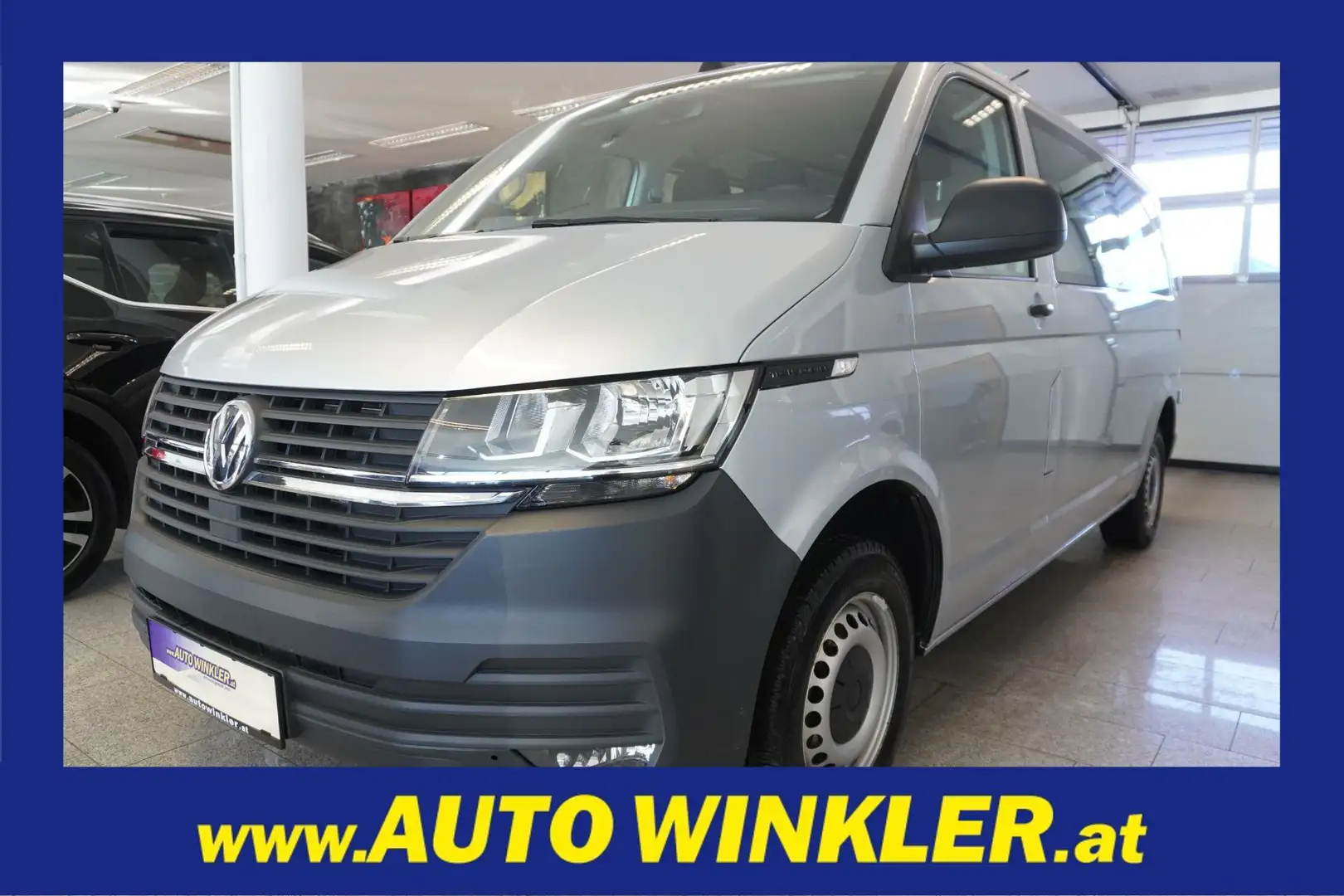 Volkswagen T6.1 Kombi T6.1 Kombi 2.0 TDI 4Motion L2H1 AHV/2xKlima/Flüge Silber - 1