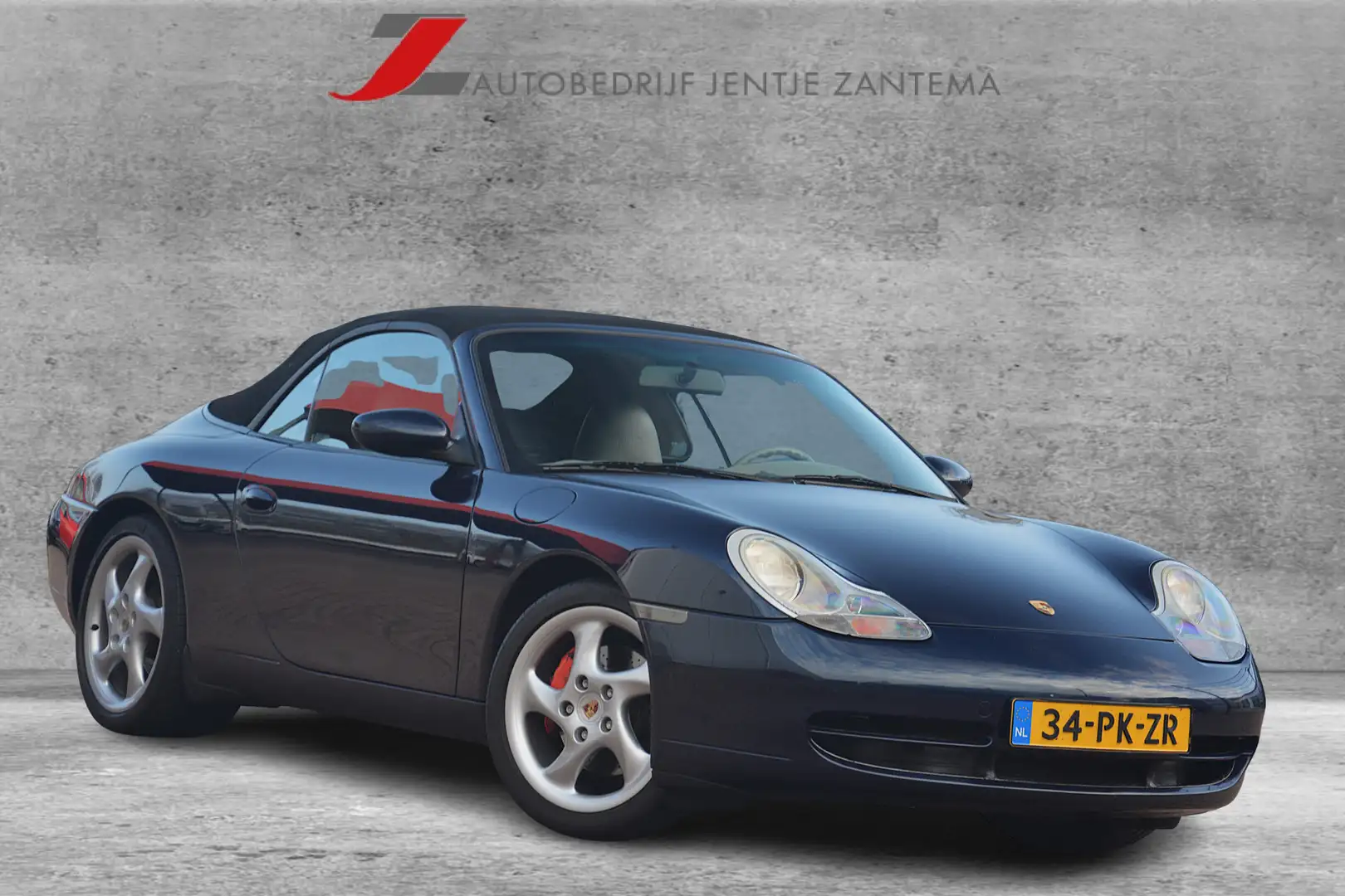 Porsche 996 Cabrio 3.4 Carrera | Leer | Cruise-control | Clima Blu/Azzurro - 2