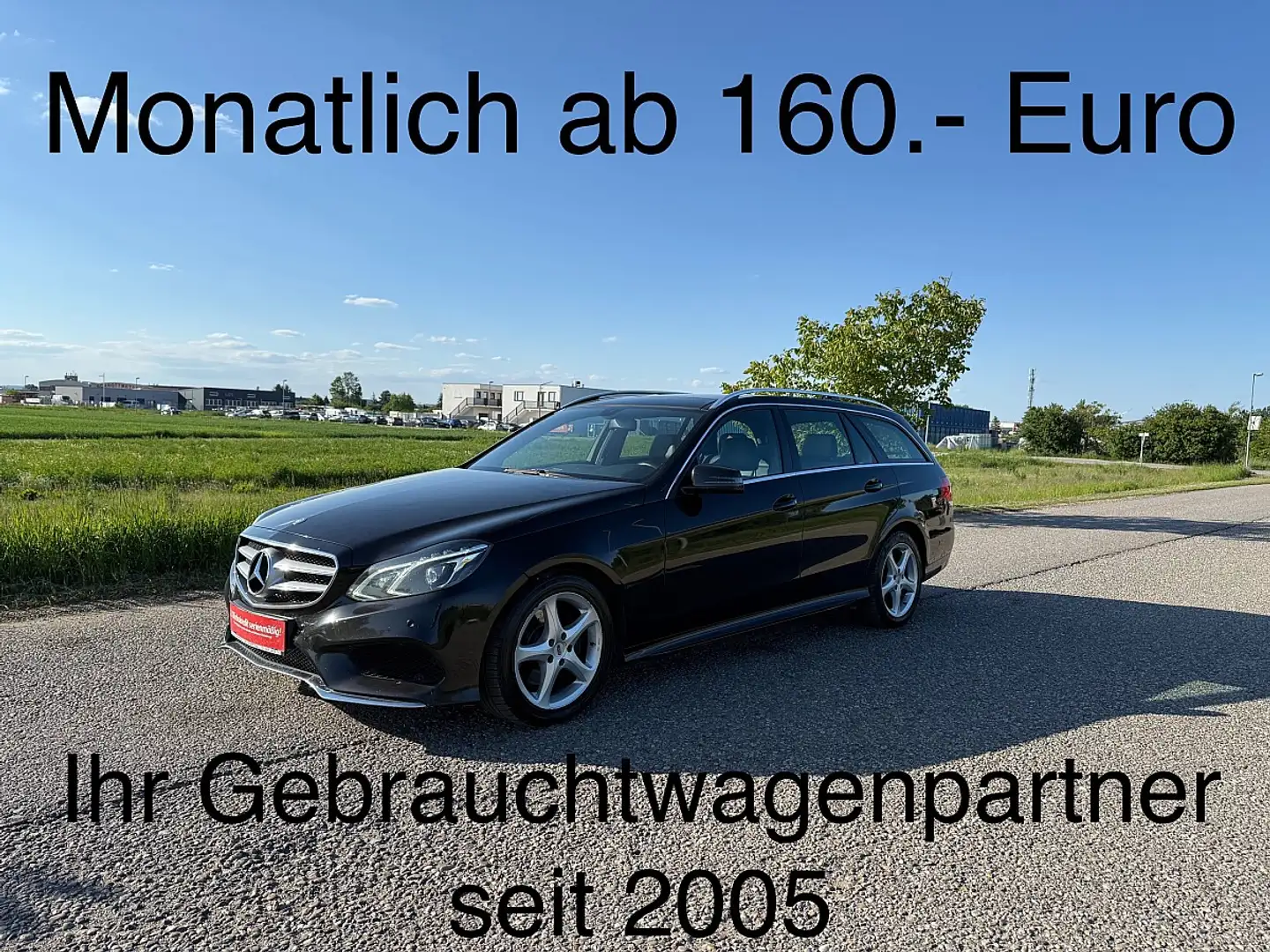 Mercedes-Benz E 300 T BlueTEC Hybrid Avantgarde Aut. Schwarz - 1