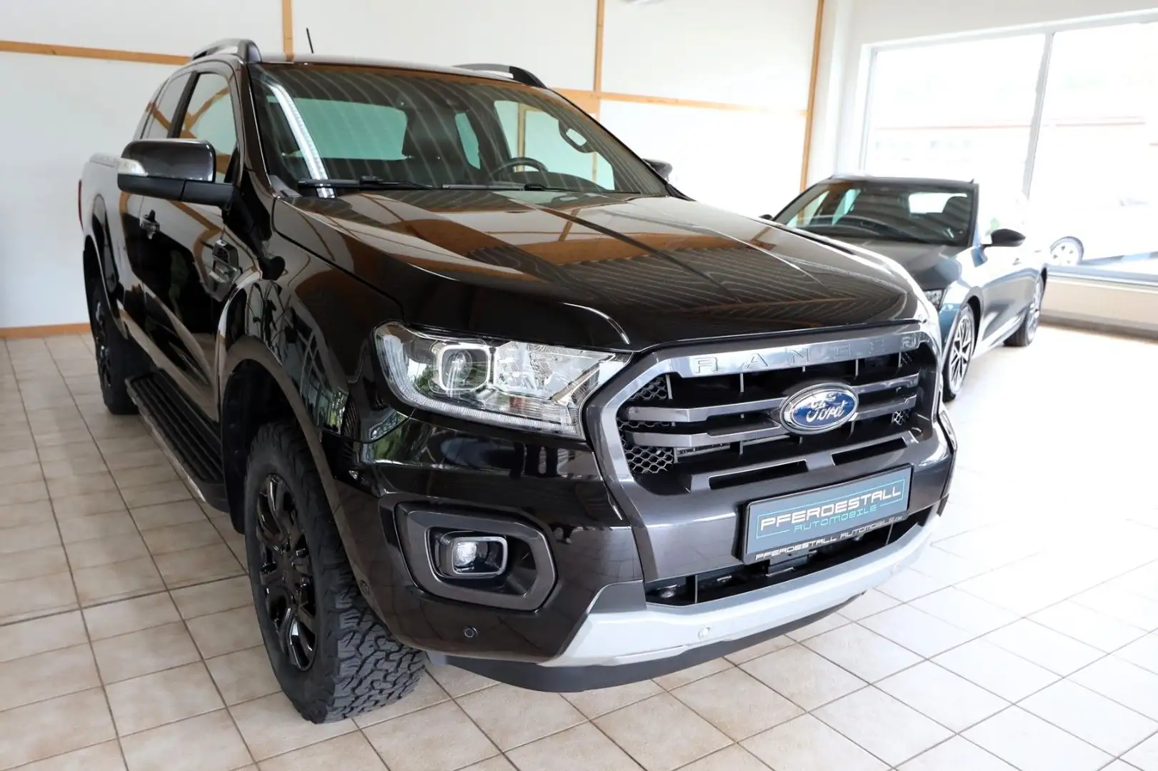 Ford Ranger Wildtrak Extrakabine 4x4 NAVI KAM ACC AHK Negro - 1