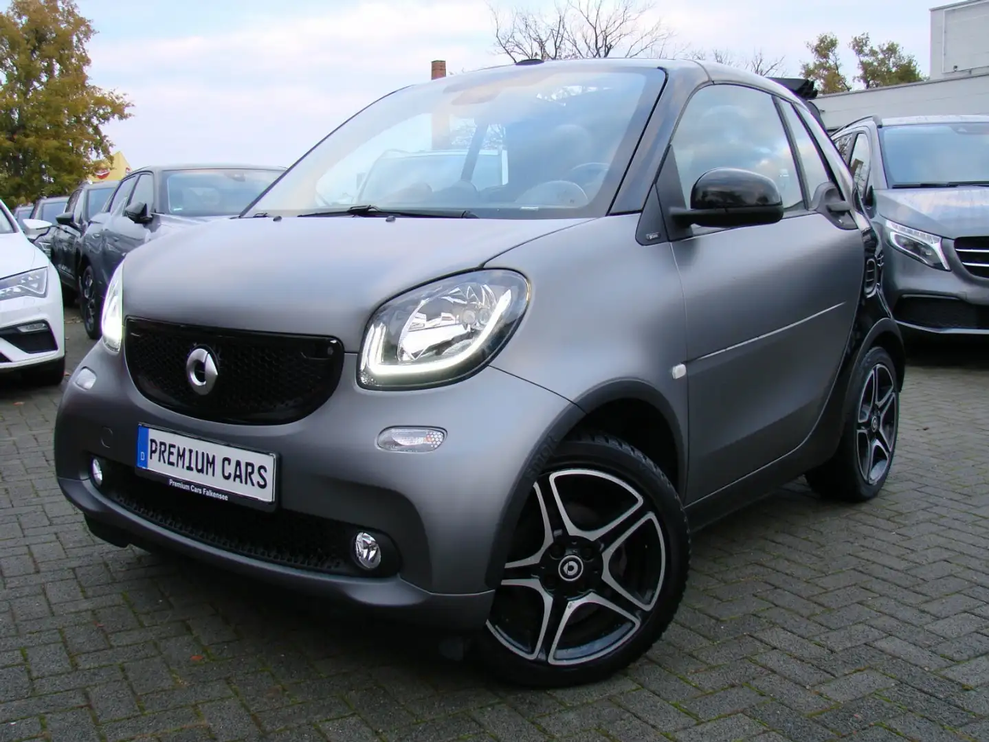 smart city-coupé/city-cabrio Prime LED Leder JBL Spurhalteassistent Grau - 2