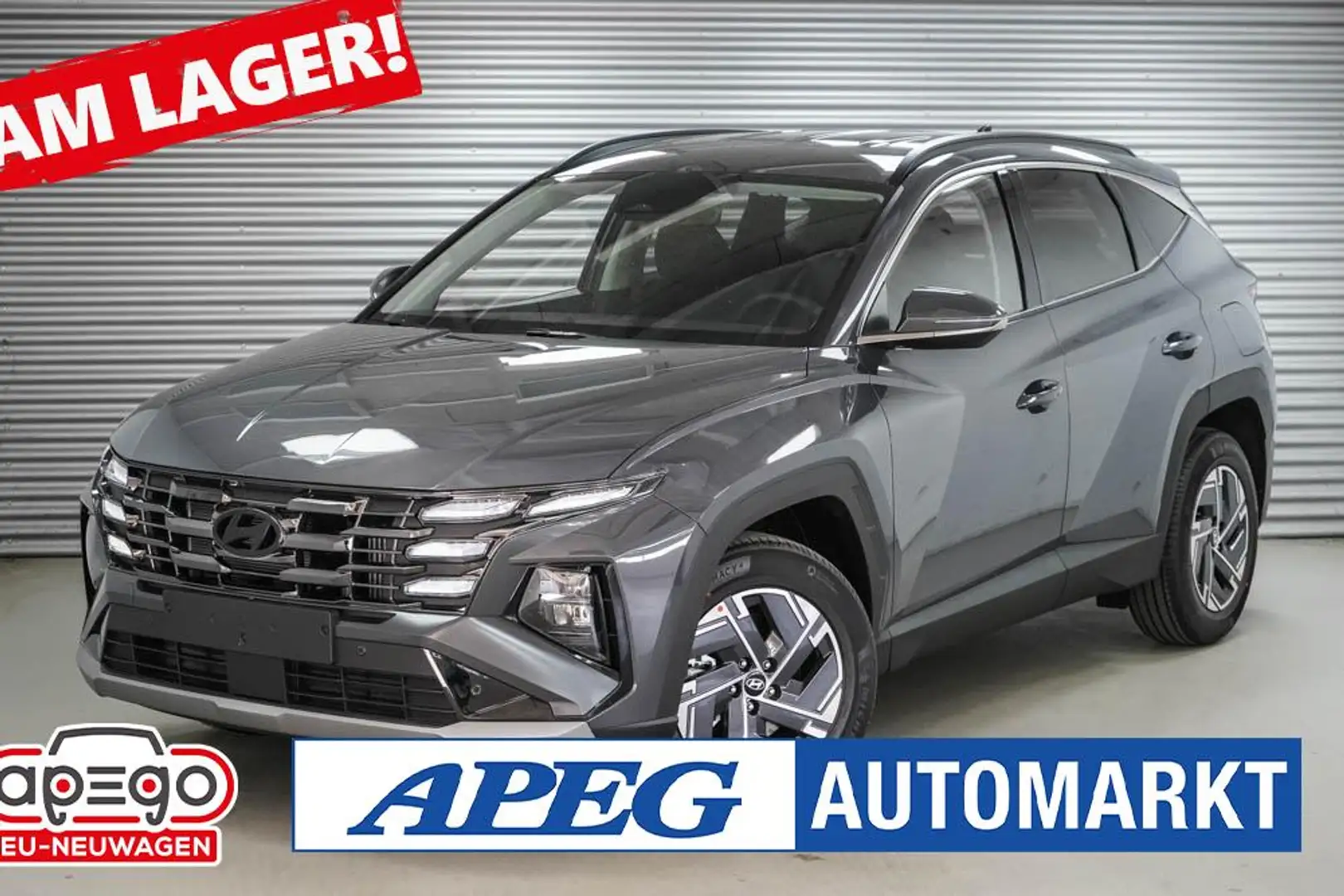 Hyundai TUCSON 1,6 T-GDI 2WD DCT MHEV Essential Grau - 1