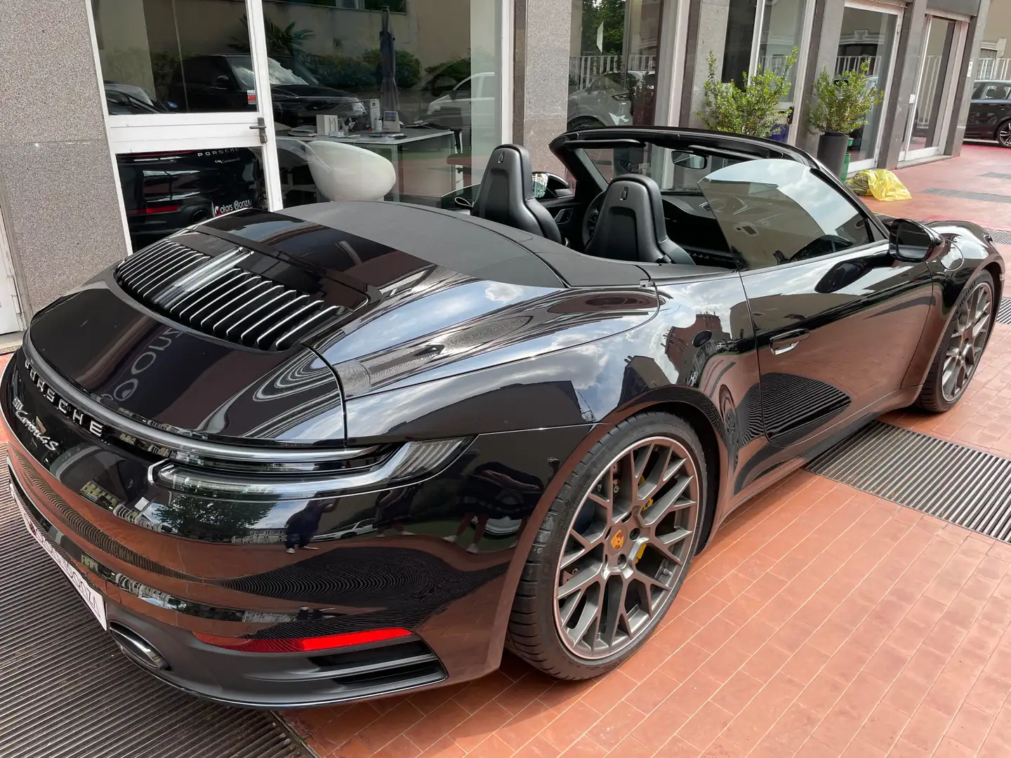 Porsche 911 Cabrio  992 3.0 Carrera 4S - freni Carbo-italiana Nero - 2