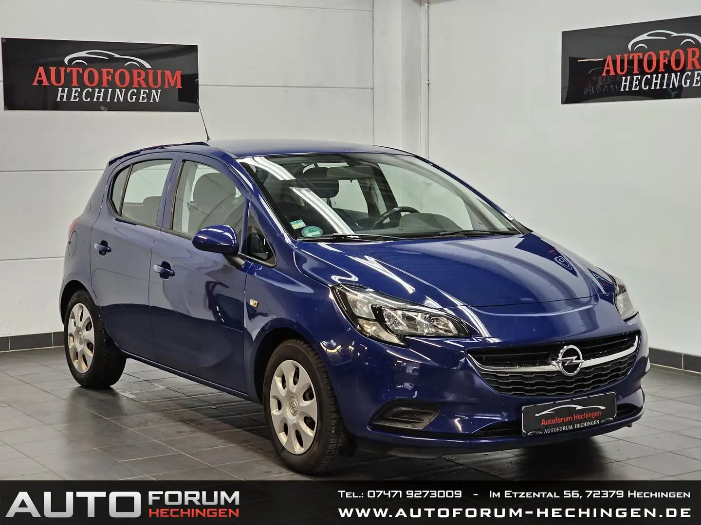 Opel Corsa-e Corsa E Edition Tempomat Klima USB Lenkradheizung Blau - 1