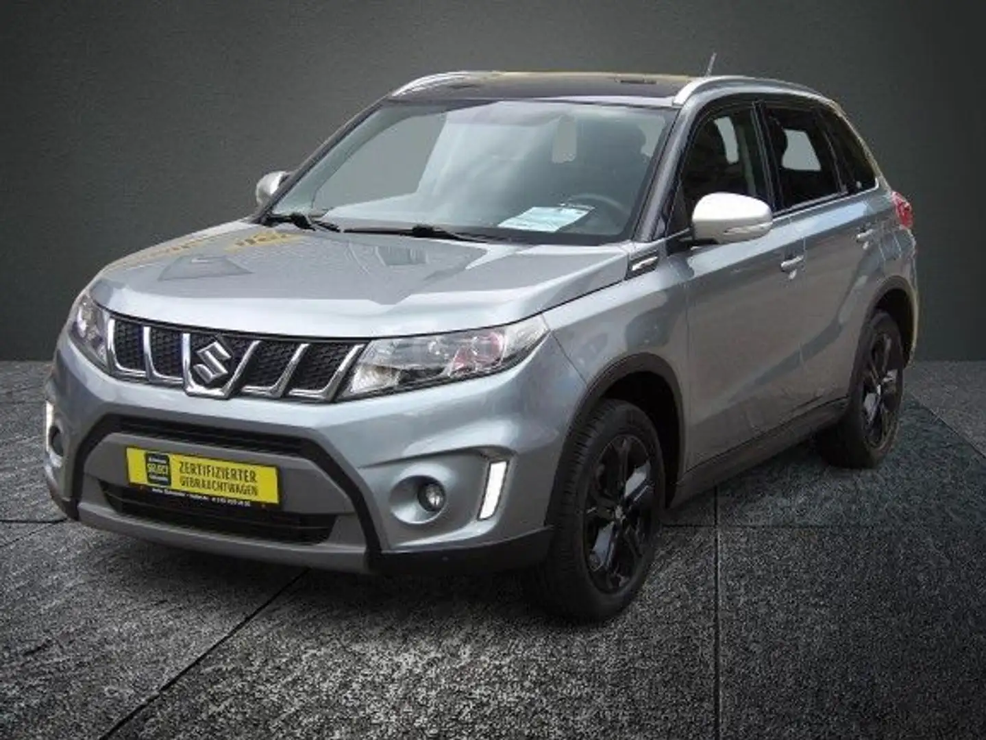 Suzuki Vitara 1.4 S 4x4 AHK NAVI LEDER Gris - 1