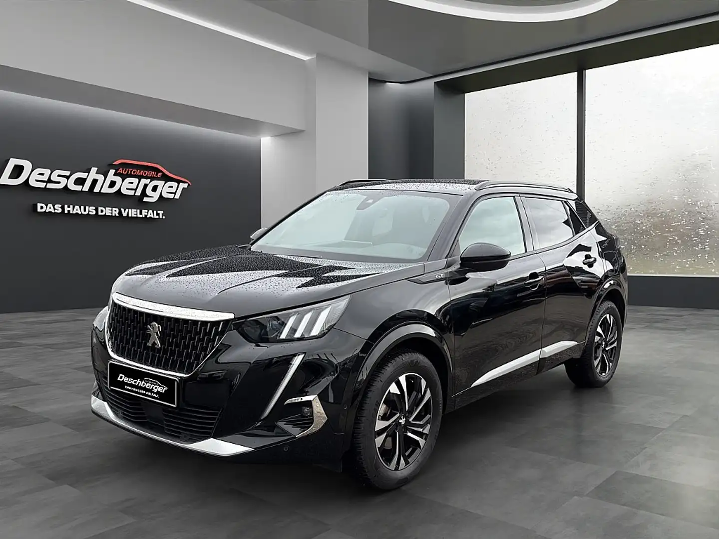 Peugeot 2008 BlueHDi 130 S&S GT Line EAT8 Schwarz - 1