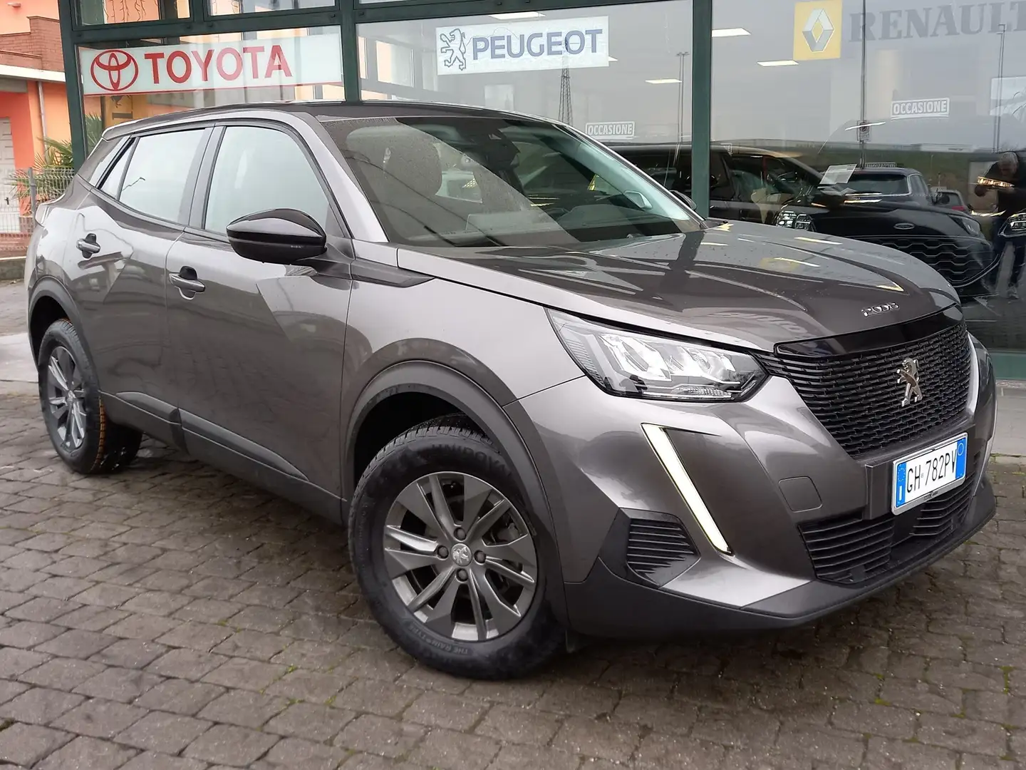 Peugeot 2008 2008 1.2 puretech Active Pack s&s 130 cv Grigio - 1