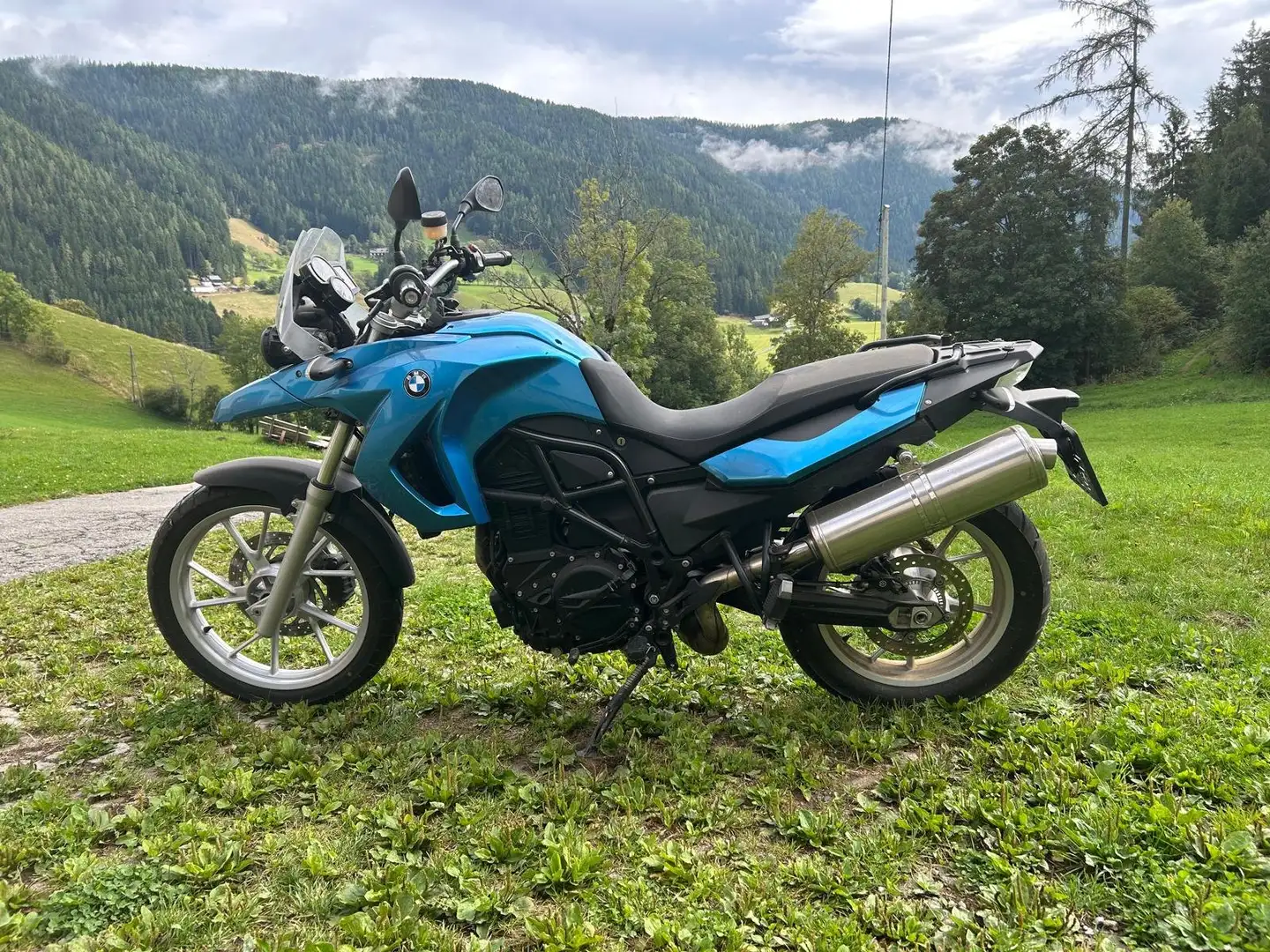 BMW F 650 GS Blau - 1