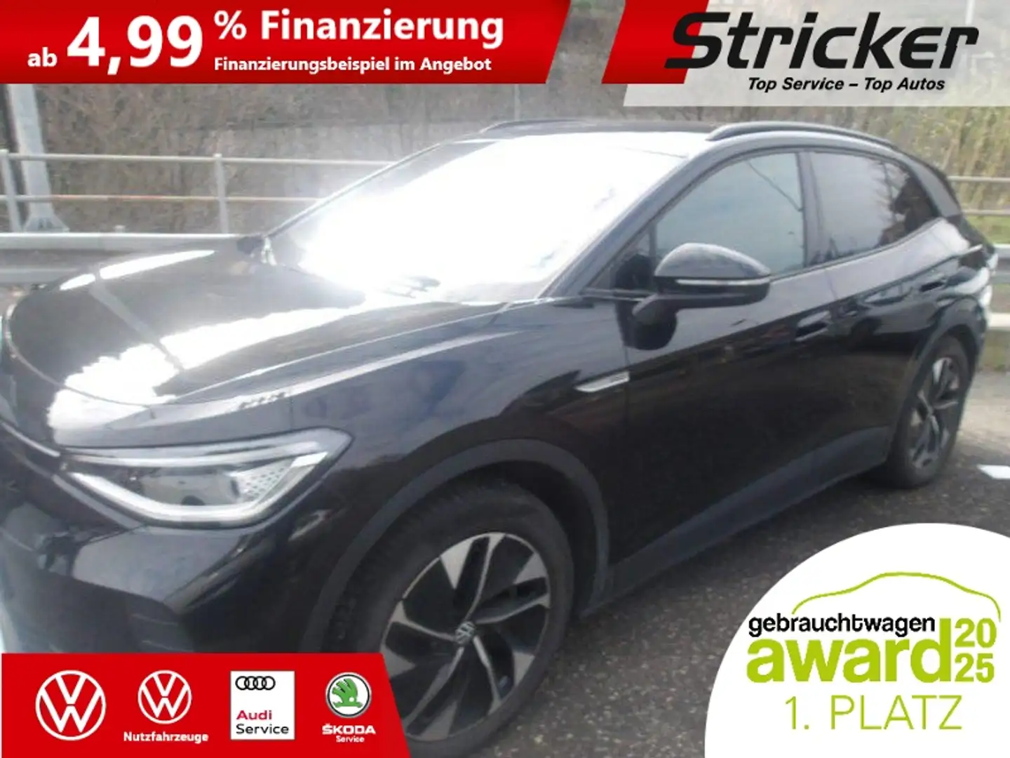 Volkswagen ID.4 Pro Performance 150/77 269,-ohne Anzahlung Navi A Schwarz - 2