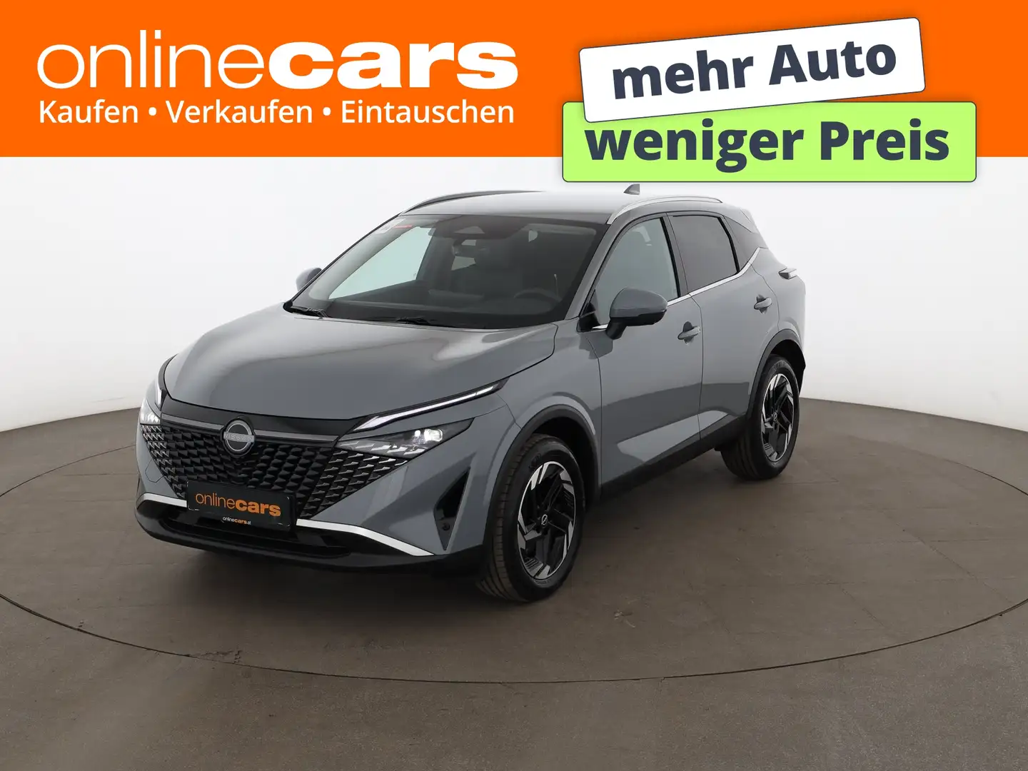 Nissan Qashqai 1.3 DIG-T N-Connecta Aut LED 360-CAM NAVI Grau - 1