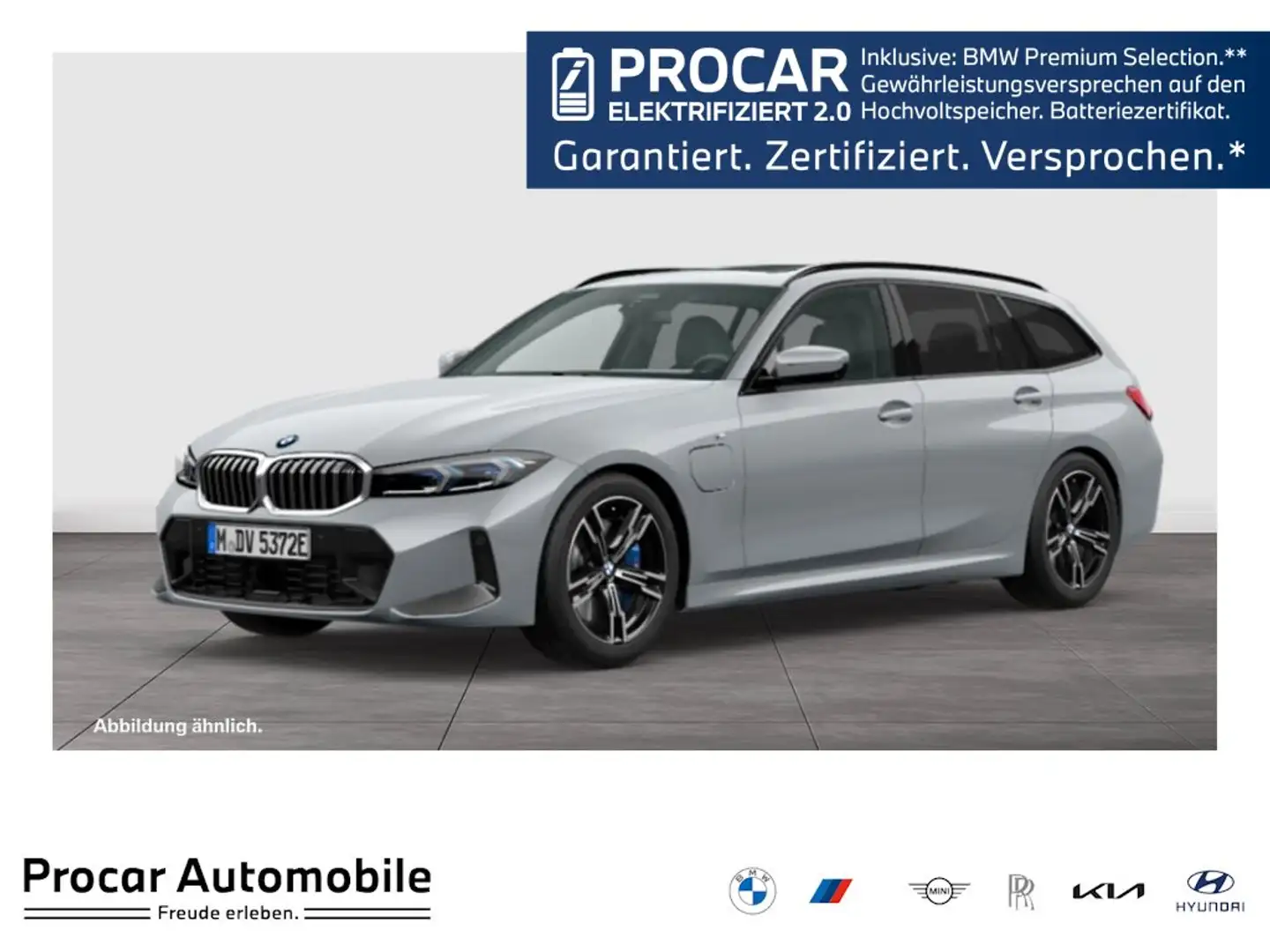 BMW 330 e Touring M Sport HUD PANO ACC AHK 360°KAM Grau - 1