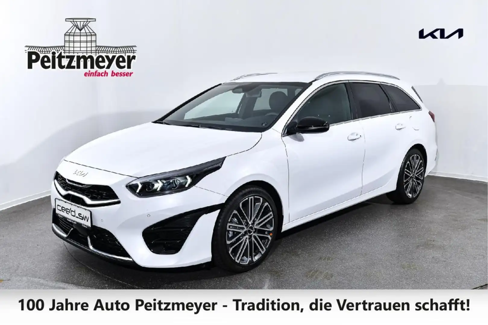 Kia Ceed / cee'd SW 1.5 T-GDI DCT7 OPF GT Line Weiß - 1