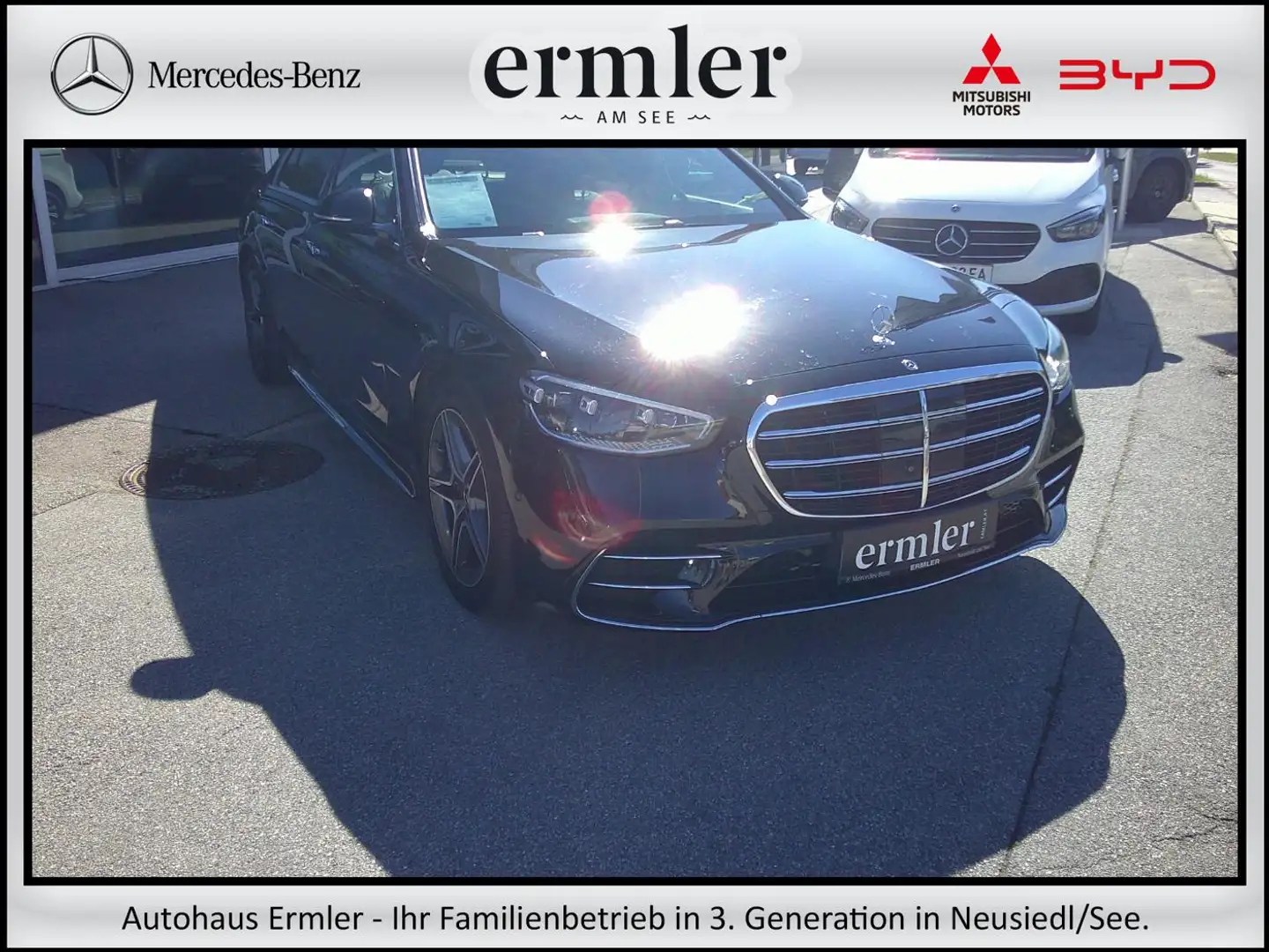 Mercedes-Benz S 350 d 4MATIC Limousine AMG Top-Ausstattung Schwarz - 1