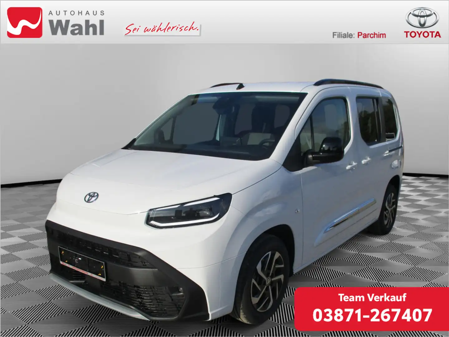 Toyota Proace City Verso 1.2 L1 Team Deutschland Fehér - 1