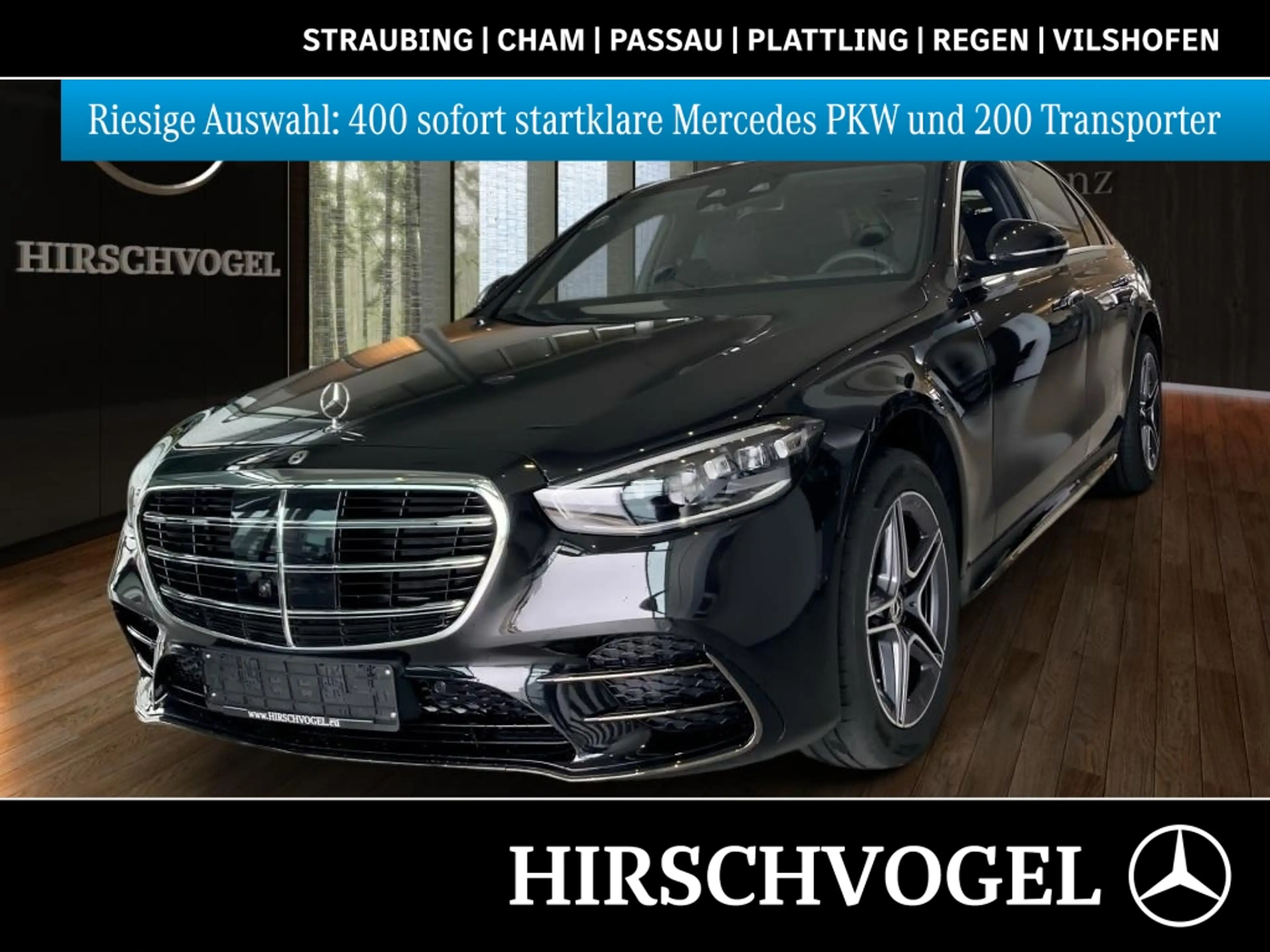 Mercedes-Benz S 350 d 4M AMG-Line+Night+AIRMATIC+DISTRON+Pano
