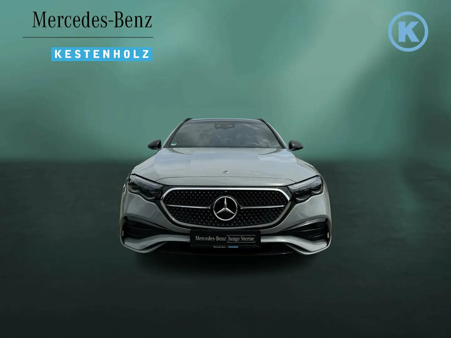 Mercedes-Benz E 220 E 220 d 4M T AMG+NIGHT+SUPERSCR+DISTRO+PANO+STHZ Gris - 2