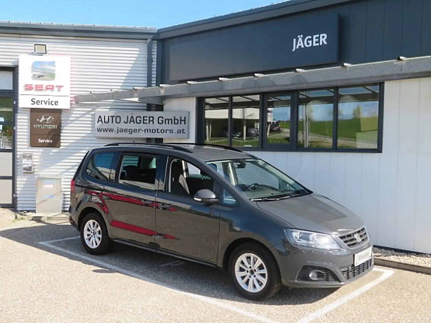 SEAT Alhambra 2,0 TDI CR DSG NAVI Sitzheizung Grau - 1