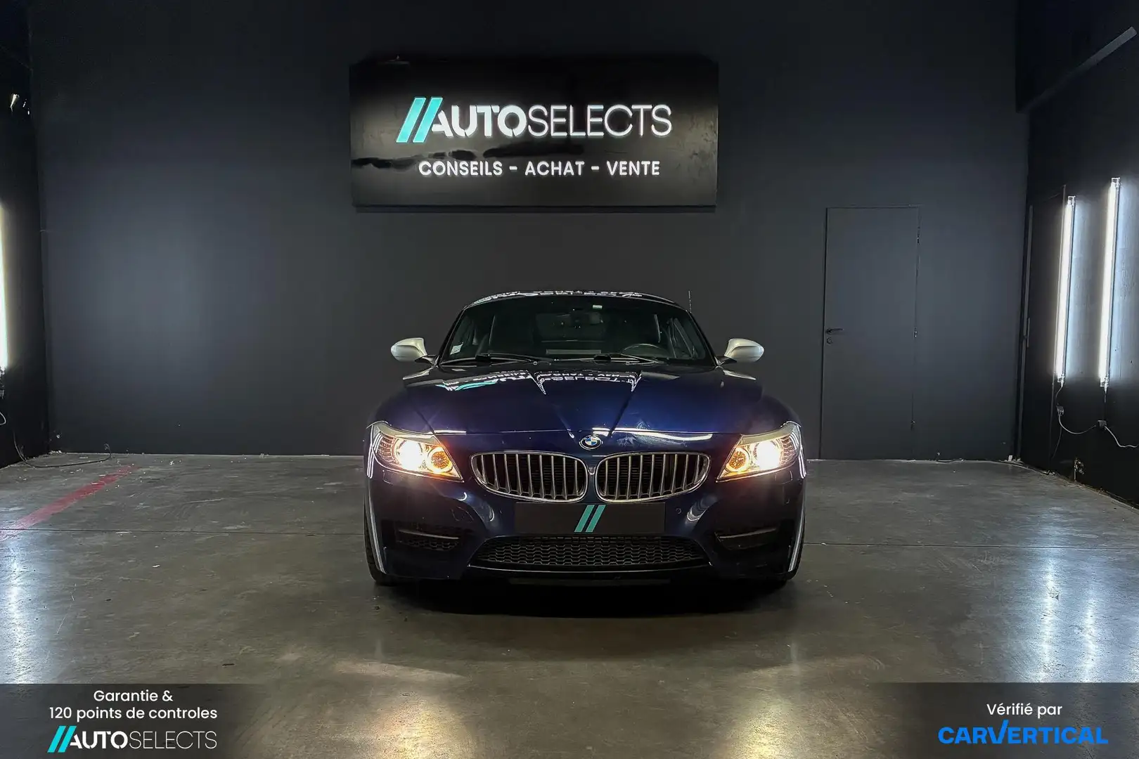 BMW Z4 M SPORT 35IS 340cv DKG Roadster | Carvertical disp Bleu - 2