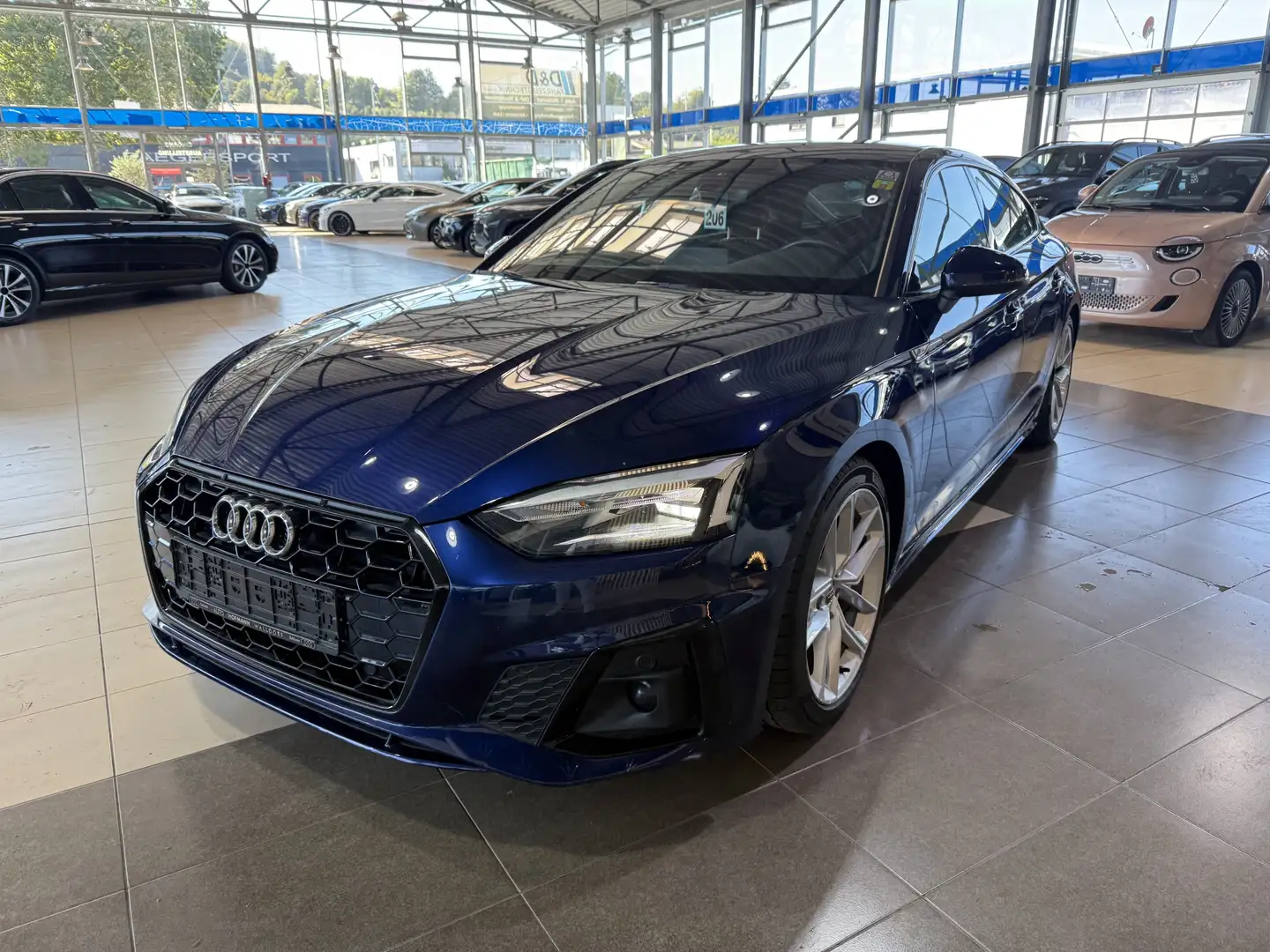 Audi A5 40 TFSI*S-line*dig.Cockpit*LED*Navi*DAB Blau - 1