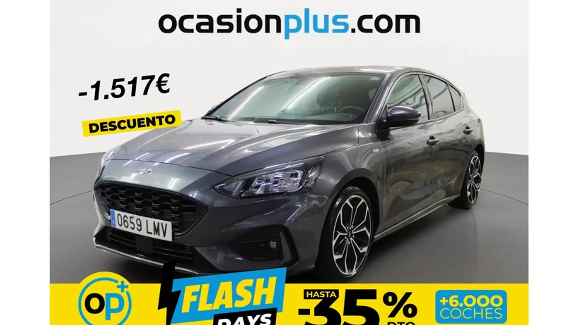 Ford Focus 1.0 Ecoboost MHEV ST Line 125 Gris - 1
