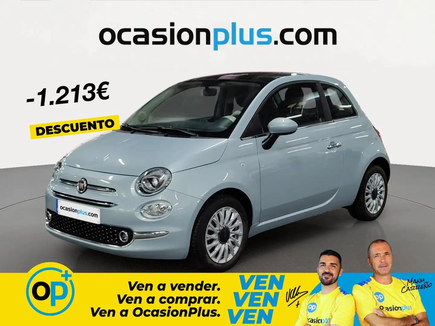 Fiat 500 1.0 Hybrid Dolcevita 52kW Verde - 1