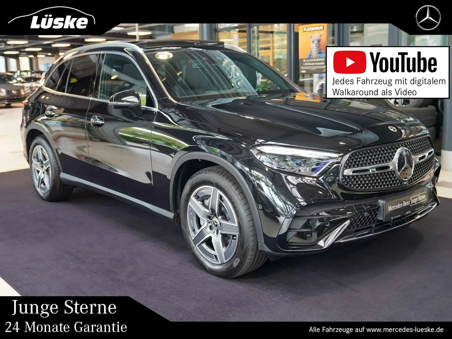 Mercedes-Benz GLC 220 GLC 220 d 4M AMG Line Premium Fahrassistenz AHK Negro - 1