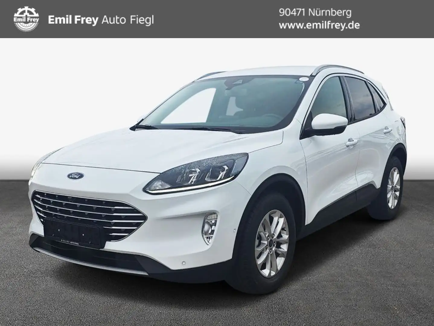 Ford Kuga 2.0 EcoBlue Aut. TITANIUM 88 kW, 5-türig (Die Blanc - 1