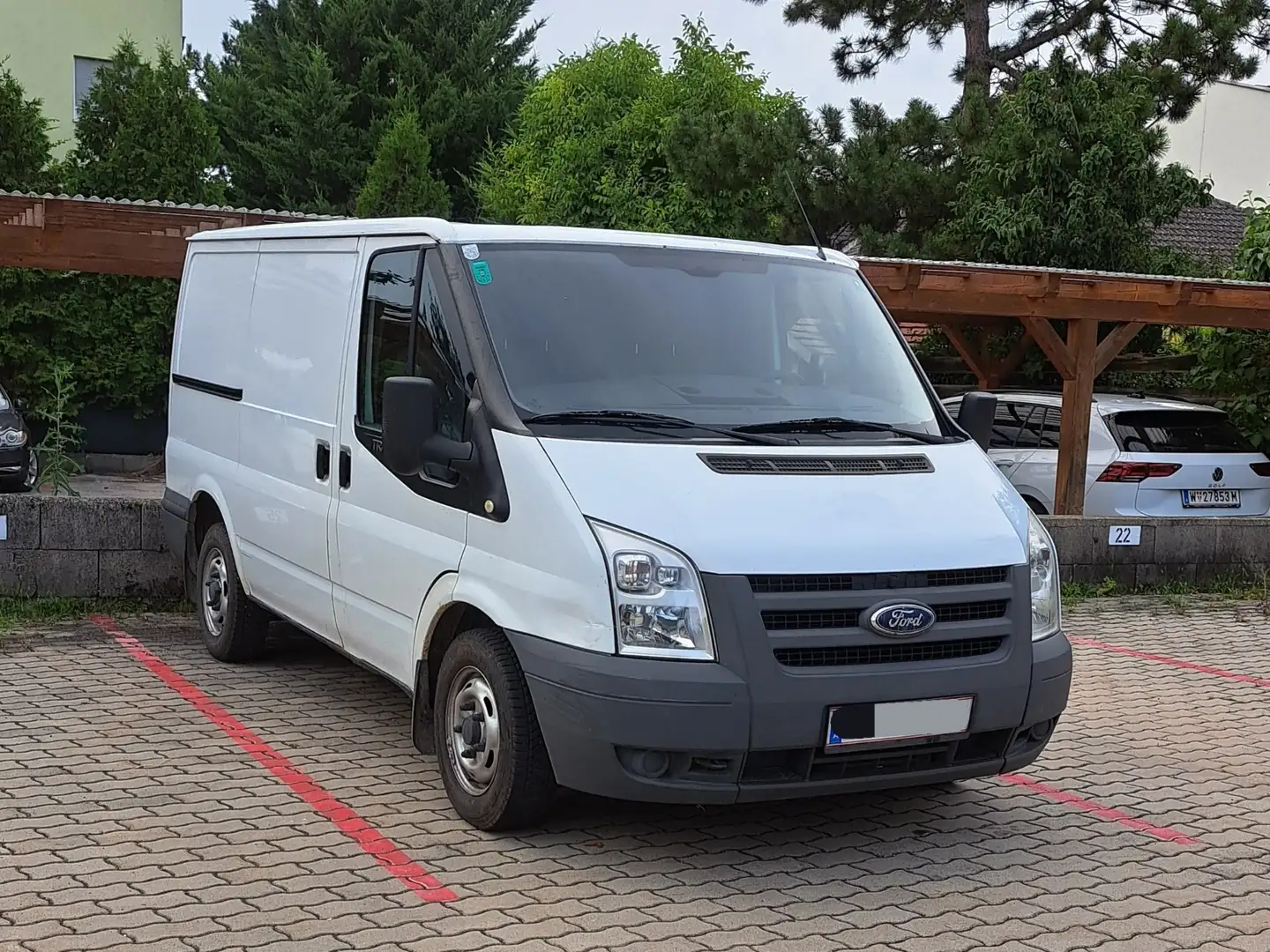 Ford Transit 2,2 TDCi Weiß - 1