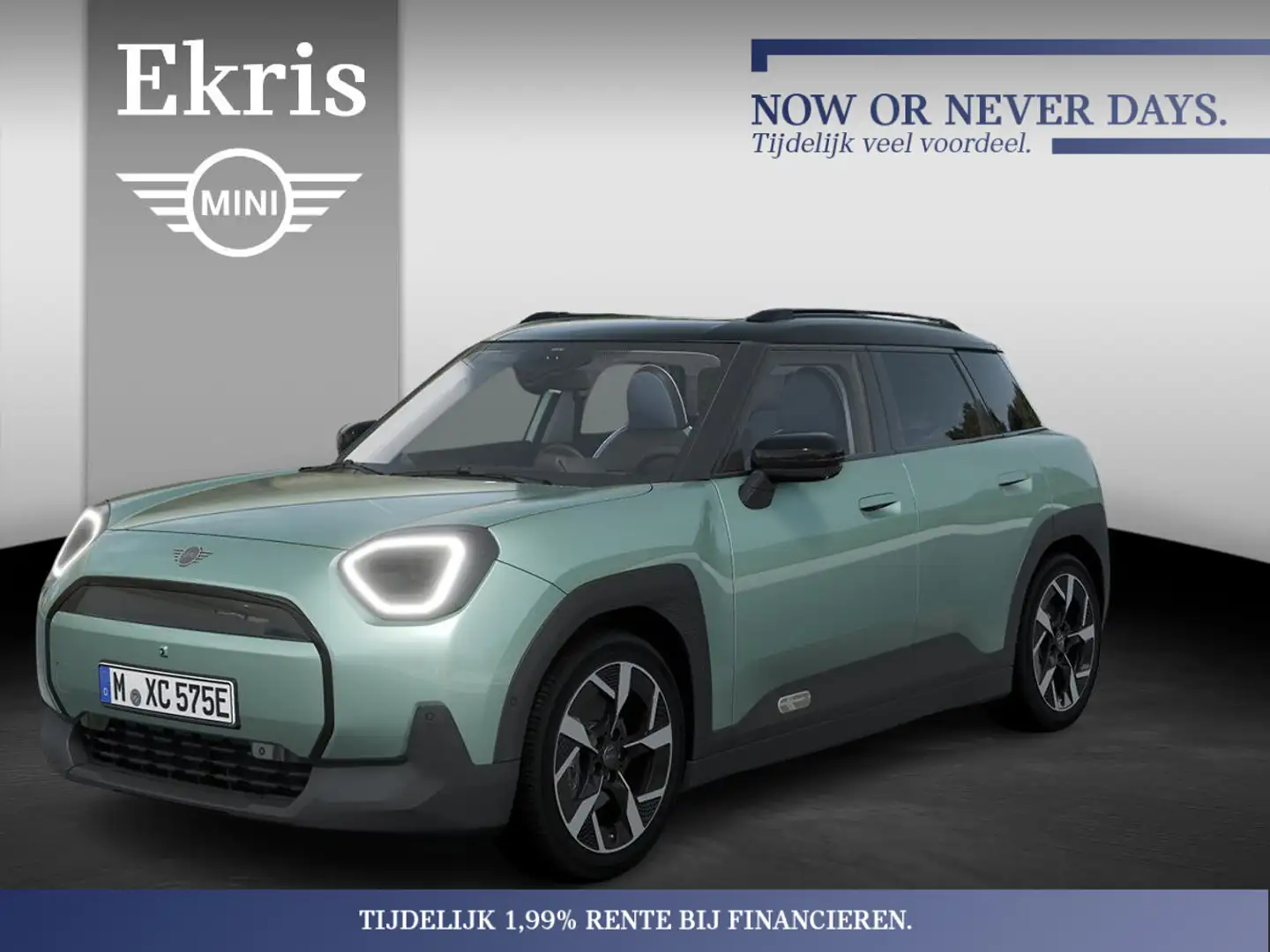 MINI Aceman E Pakket L + Classic Trim | Actie Groen - 1