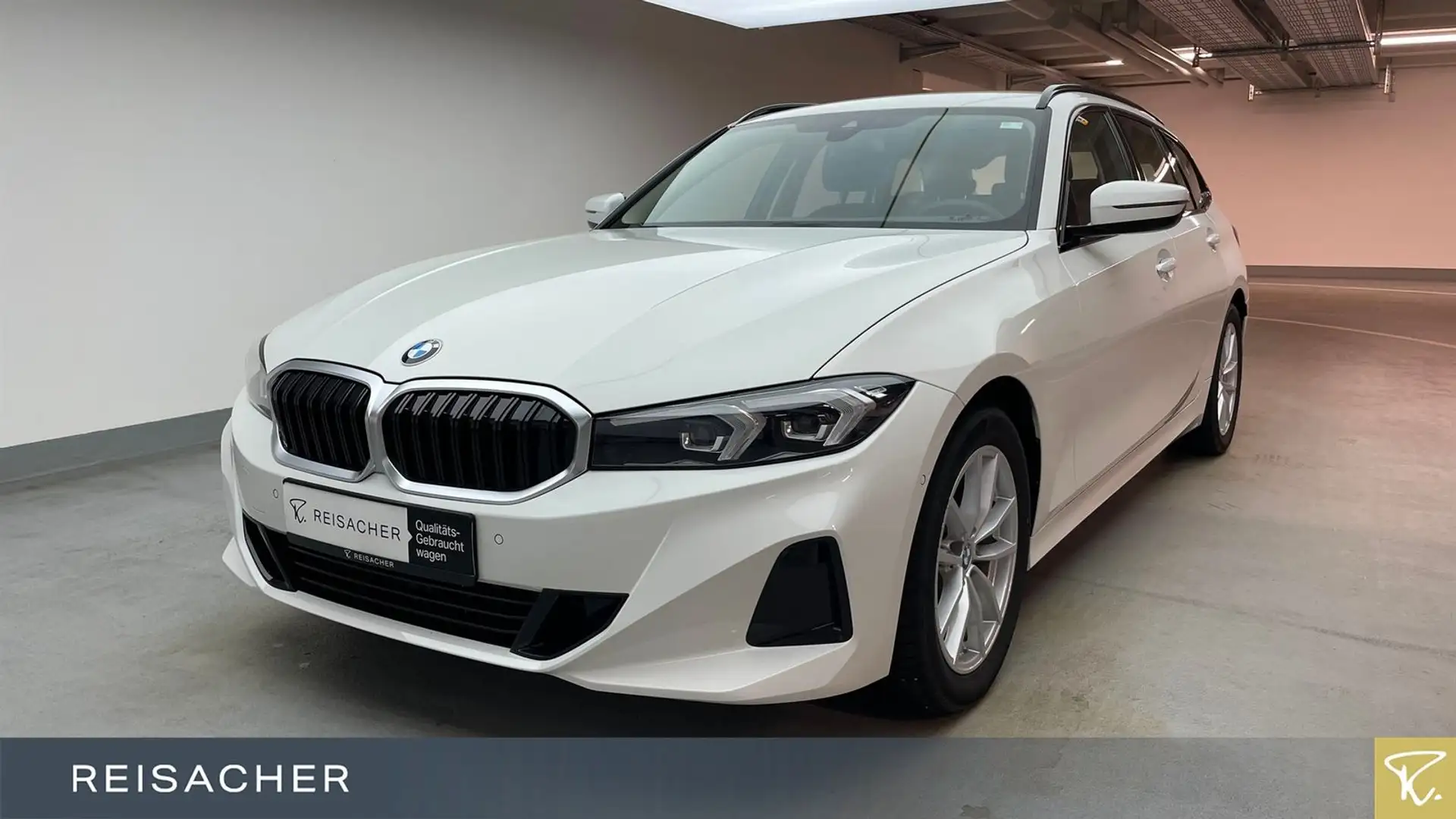 BMW 318 d A Tou LCPlus,LED,Komfortz.,Widescreen,RFK Weiß - 1