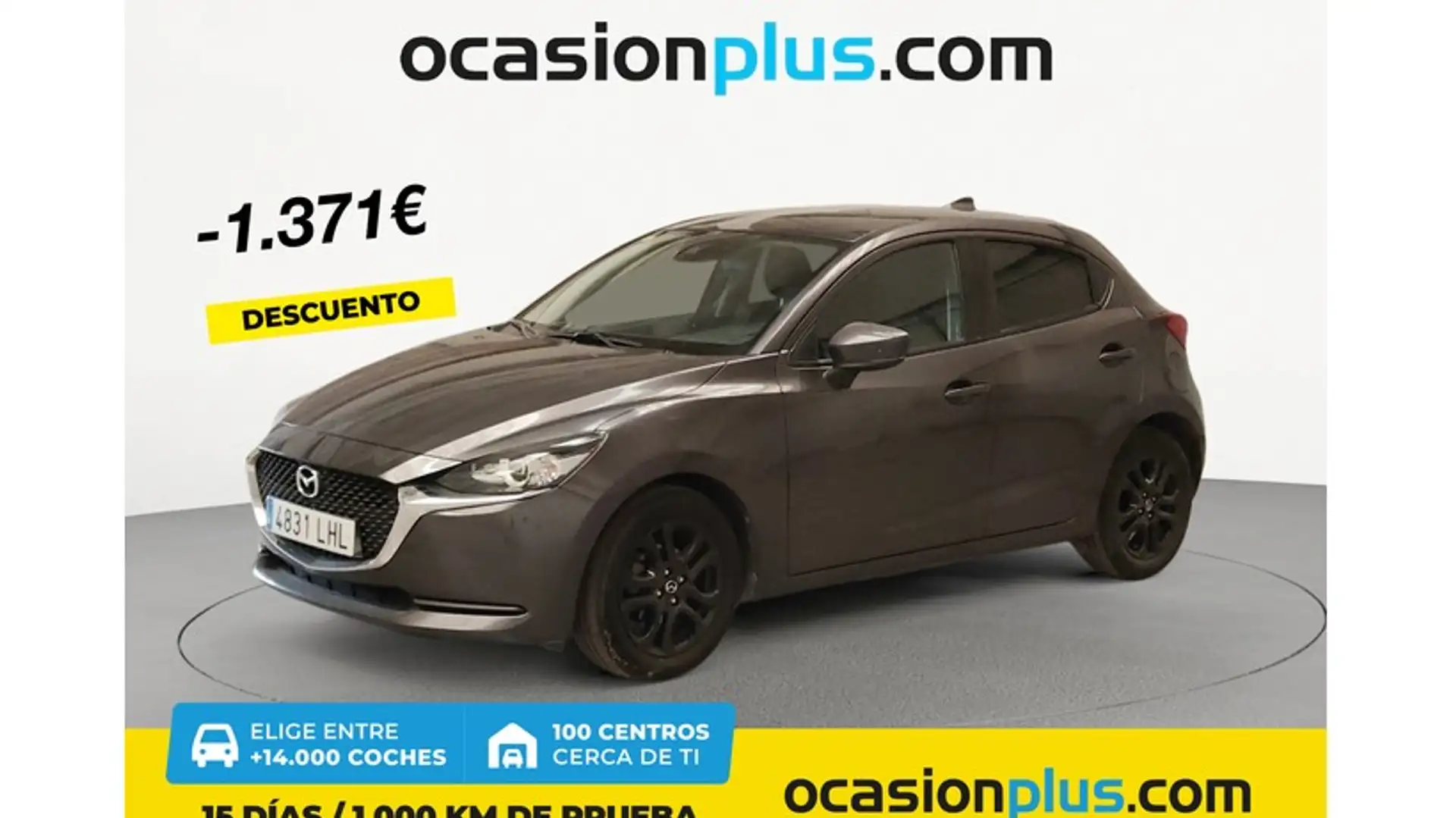 Mazda 2 1.5 Skyactiv-g Black Tech Edition 66kW Gris - 1