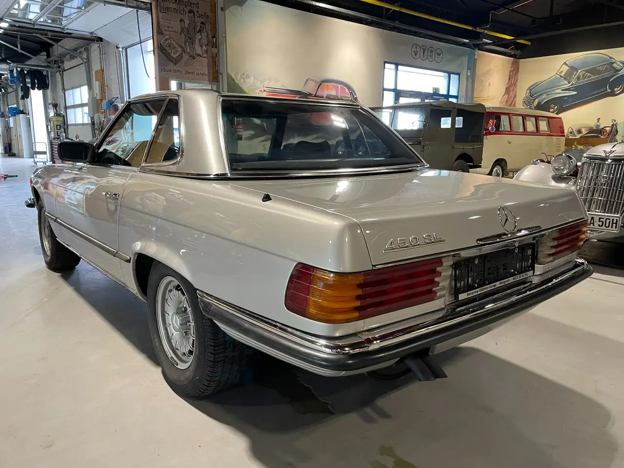 Mercedes-Benz SL 450 R107 Roadster H-Kennzeichen Tüv neu EU-Model, foto 6