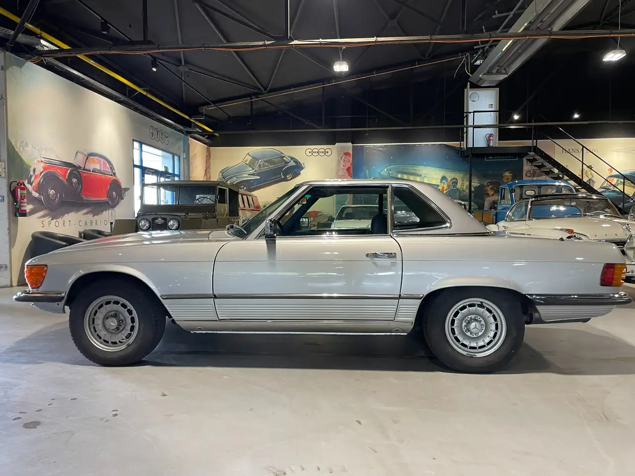Mercedes-Benz SL 450 R107 Roadster H-Kennzeichen Tüv neu EU-Model, foto 7