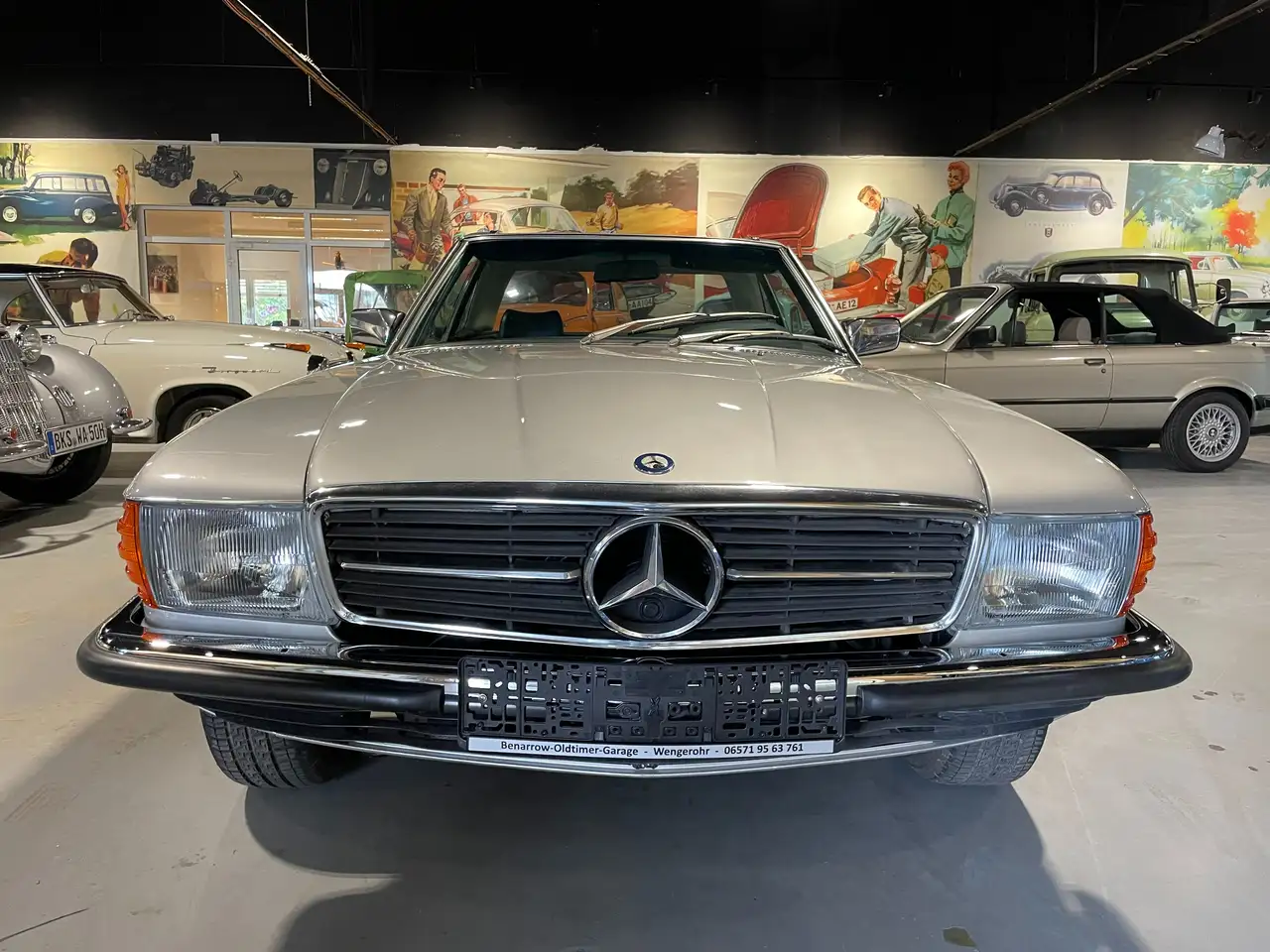 Mercedes-Benz SL 450 R107 Roadster H-Kennzeichen Tüv neu EU-Model, foto 2