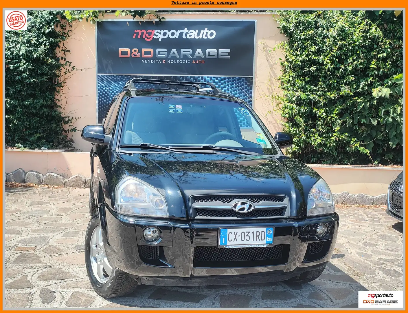 Hyundai TUCSON Tucson I 2004 2.0 crdi Active 5p GARANZIA 12 MESI Black - 1