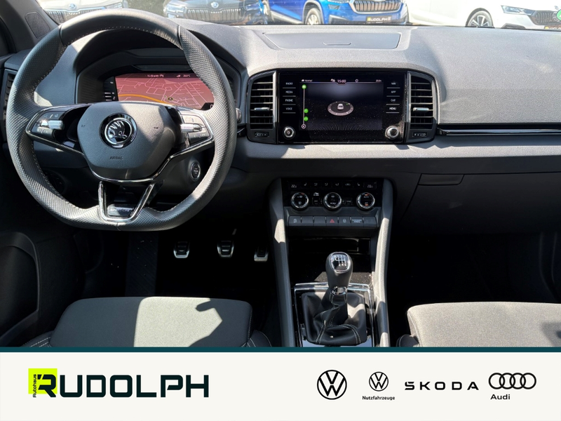 Skoda Karoq 1.5 TSI Sportline Temp LenkradHZG SHZ Matrix AHK N — photo 6
