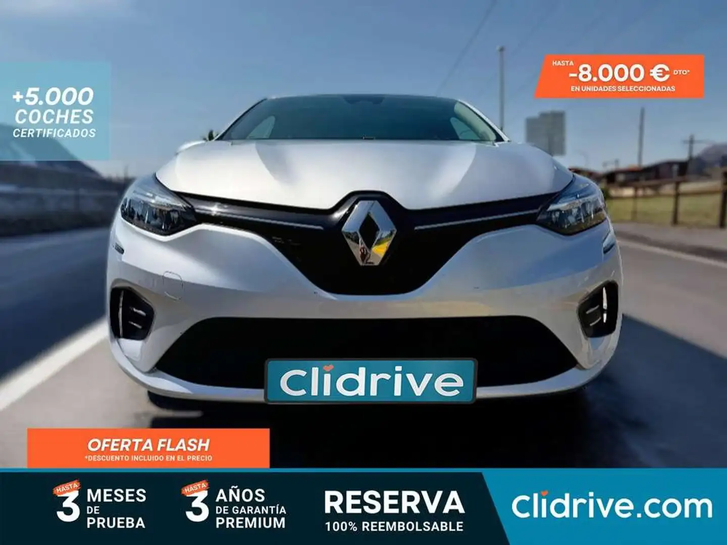 Renault Clio 1.0 SCE INTENS 5P Gris - 1
