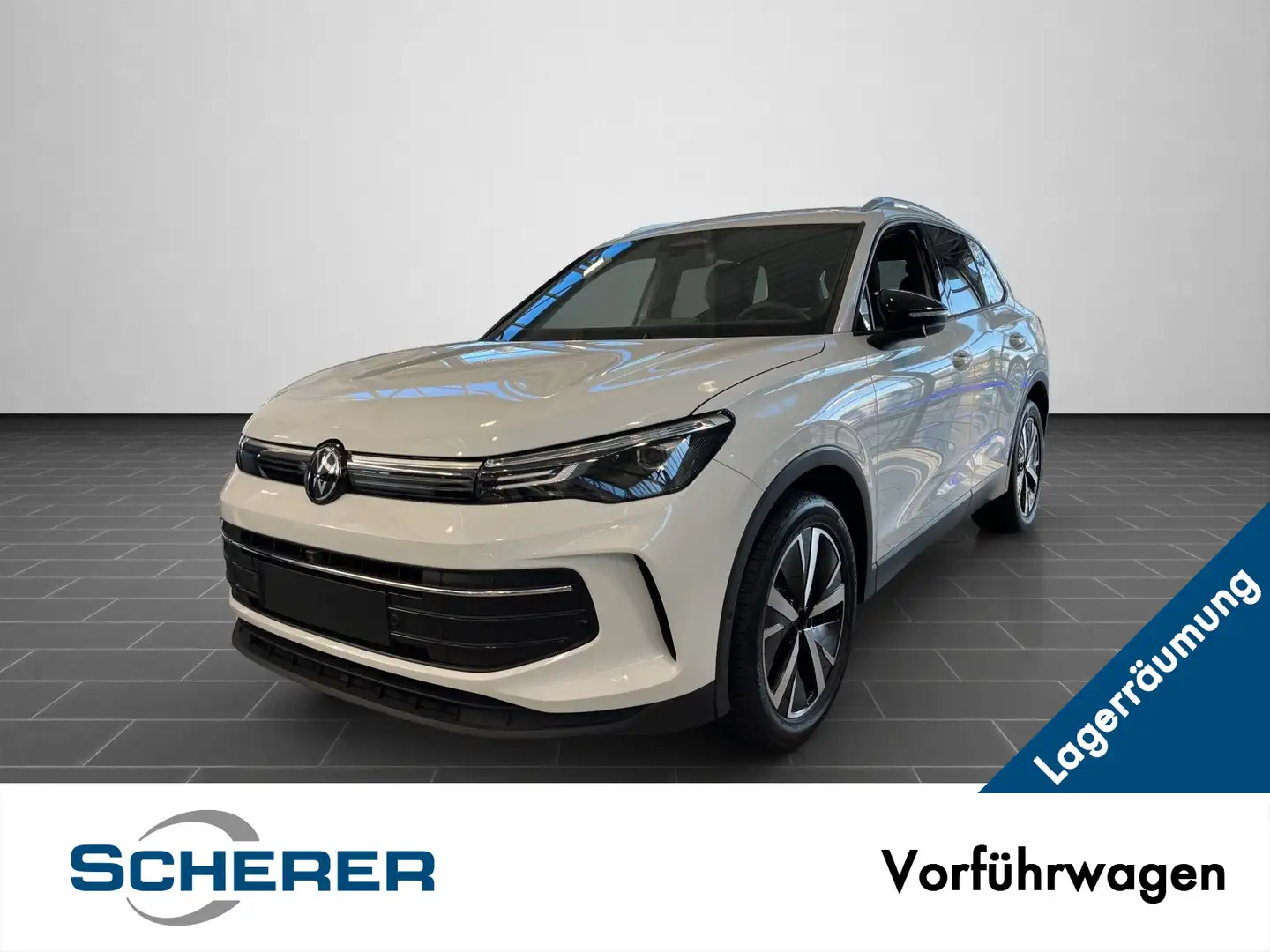 Volkswagen Tiguan Goal 2,0TDI 150PS DSG 19 Zoll Area View A Weiß - 1