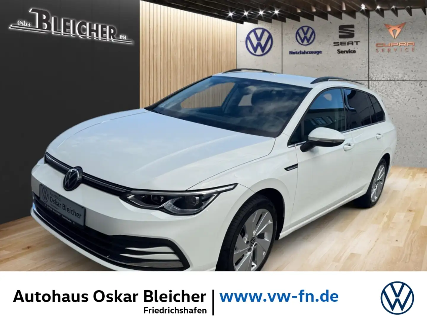 Volkswagen Golf Variant VIII 2.0 TSI Style 4Motion OPF AHK + NAVI Blanc - 1